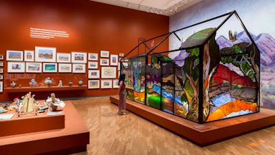 Installation view of 5th National Indigenous Art Triennial: After the Rain