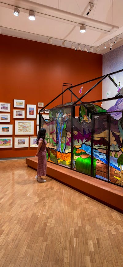 Installation view of 5th National Indigenous Art Triennial: After the Rain