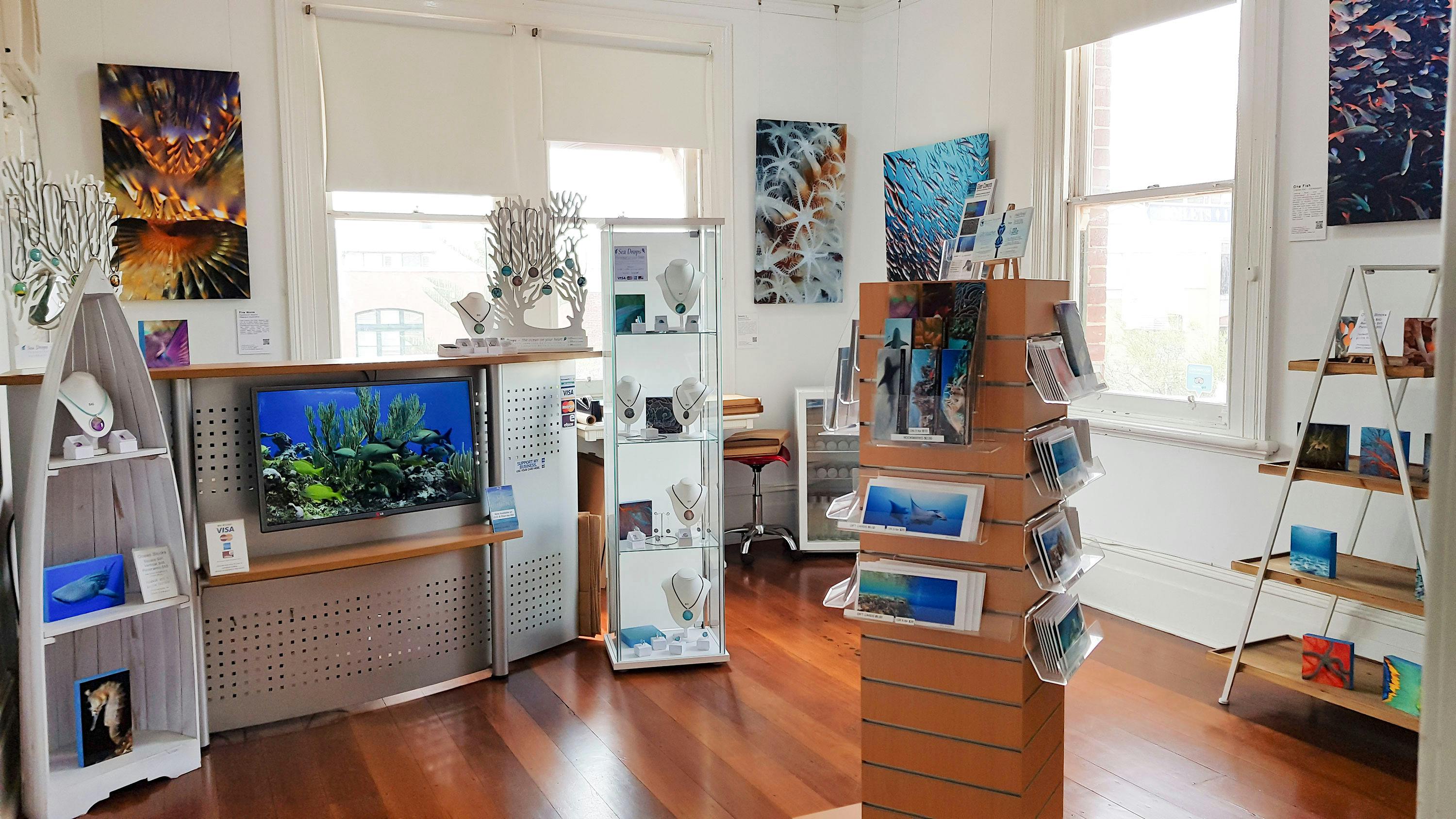 Glen Cowans' Studio at the Roundhouse, Fremantle, Western Australia
