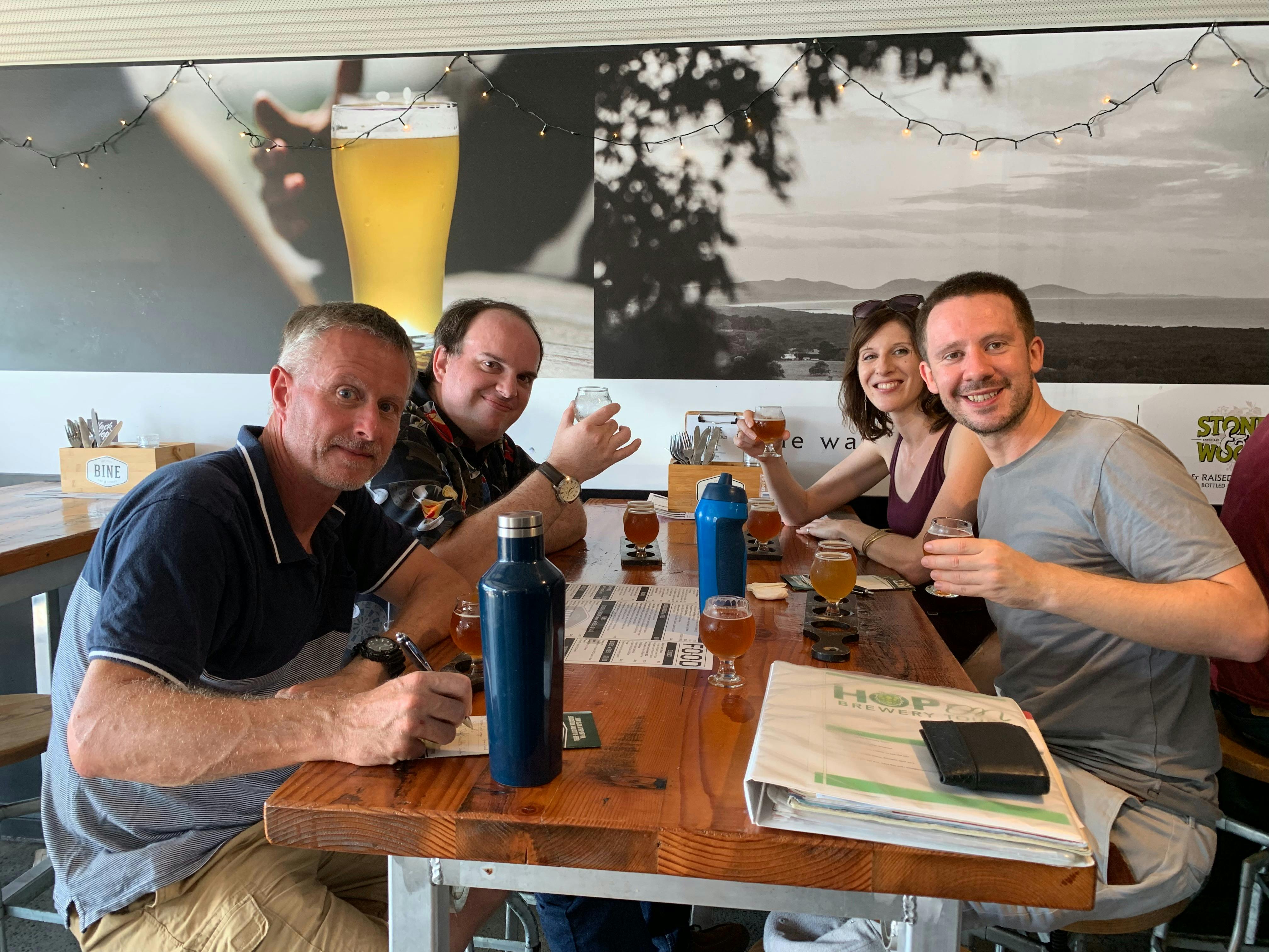 Time for lunch at Bine