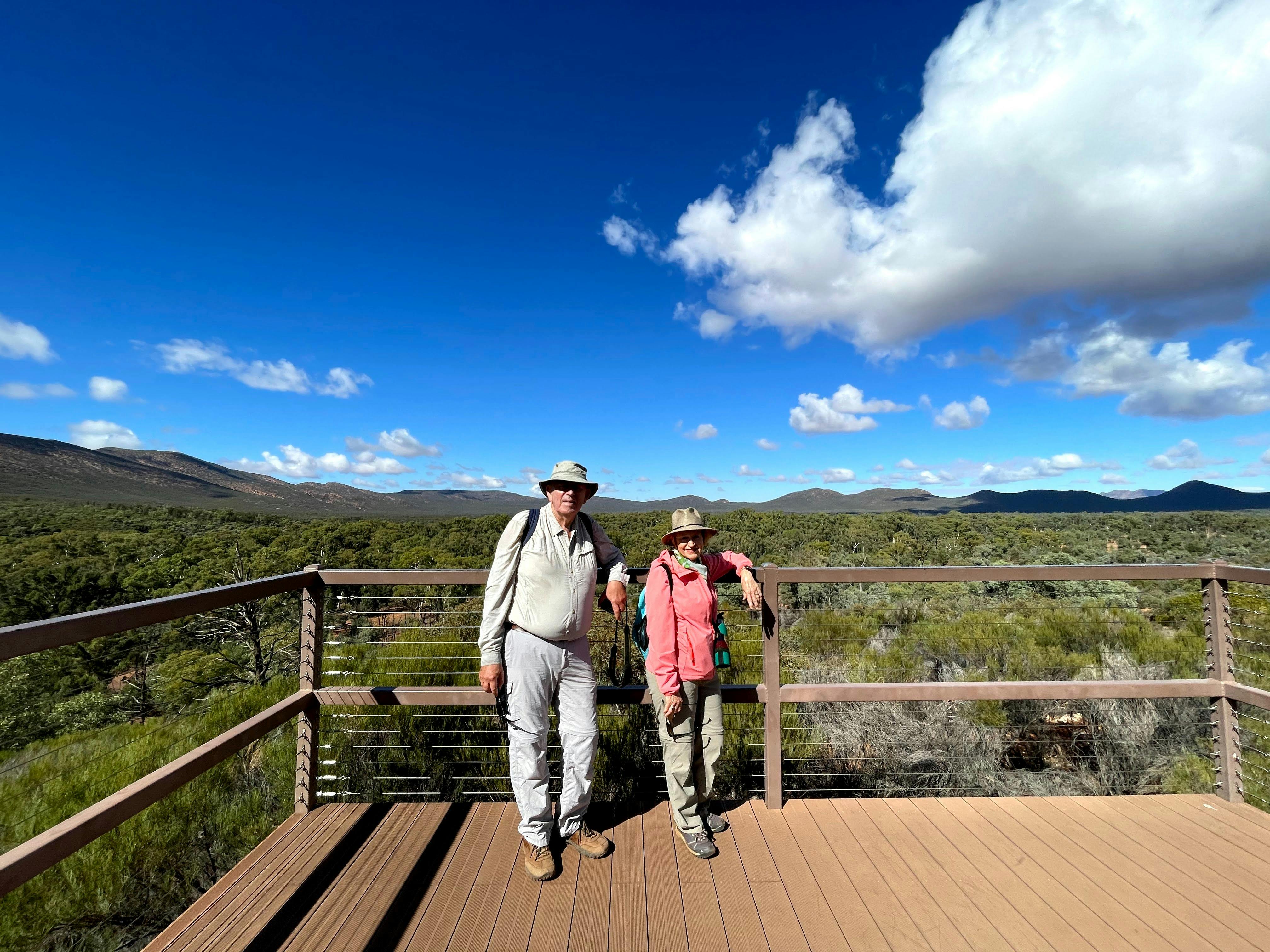 Wangara Lookout in the Flinders Ranges