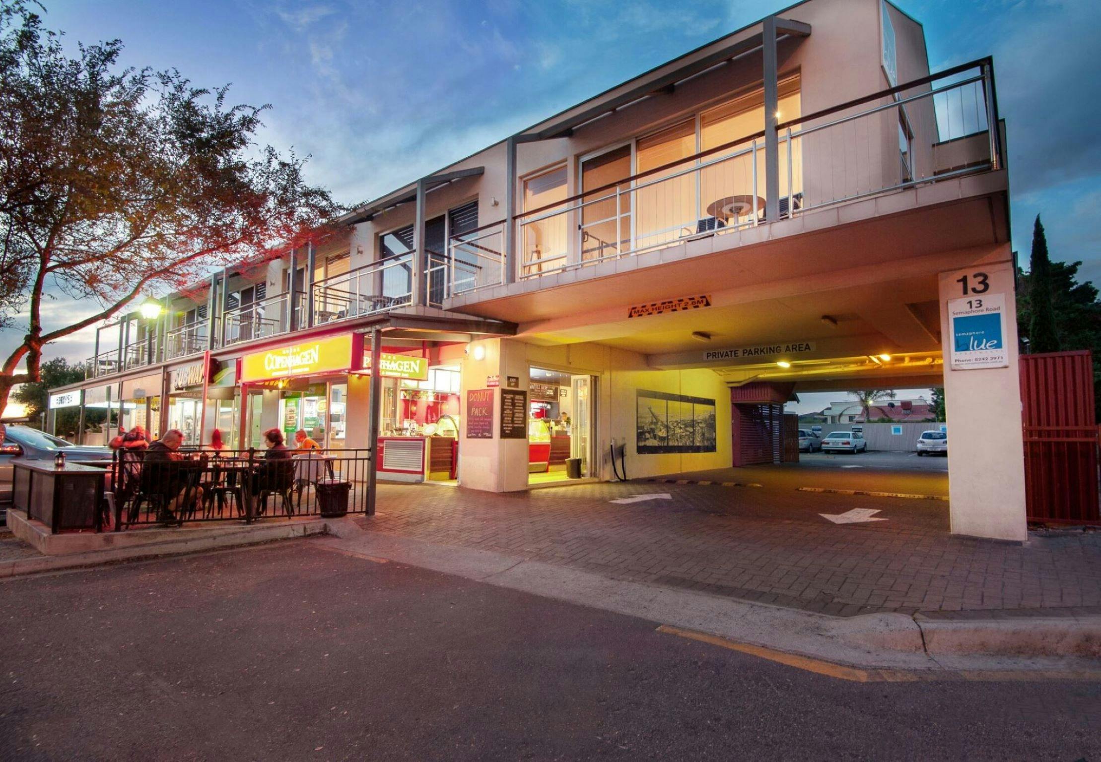 Exterior View - Apartments on Level 1