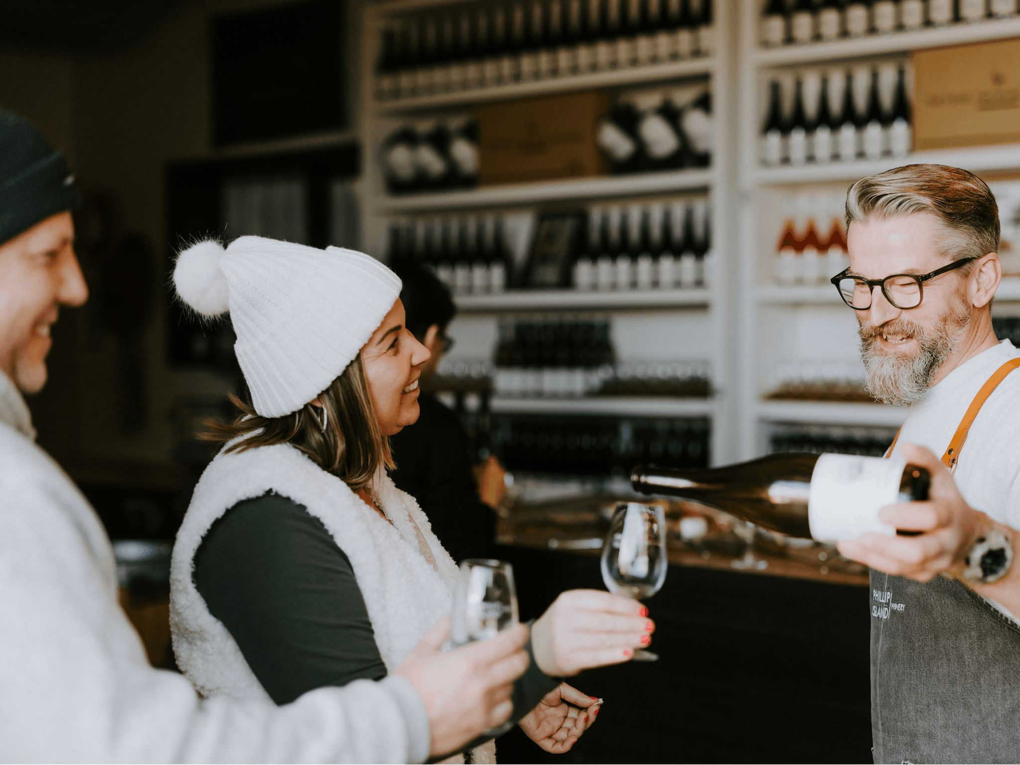 Wine tasting at The Yards
