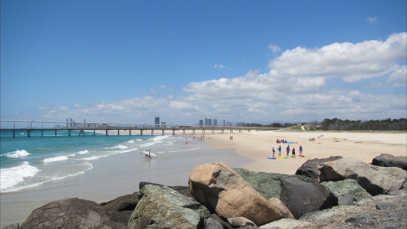 The best beginner beach on the Gold Coast