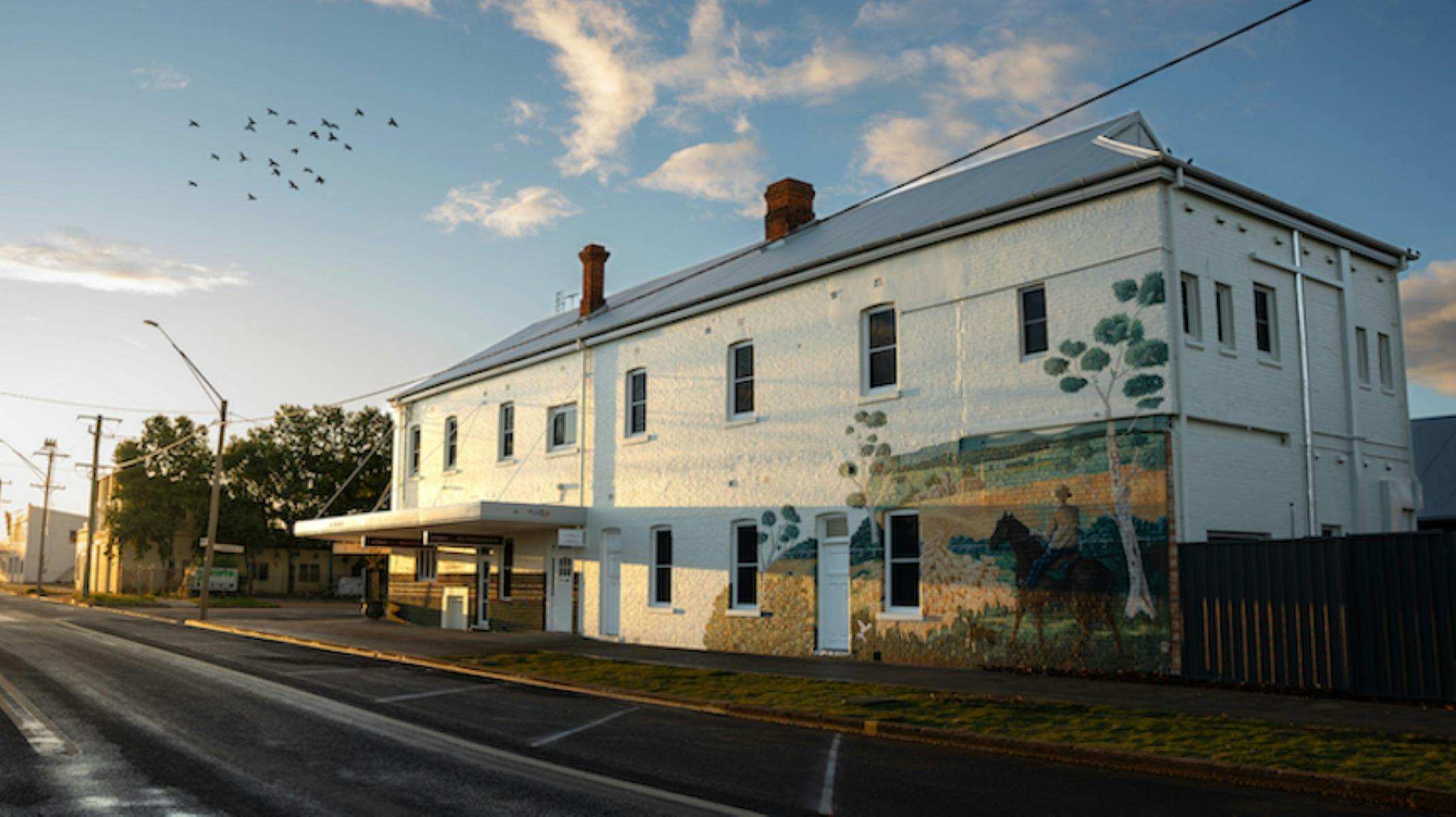 The Nyngan Hotel Mural