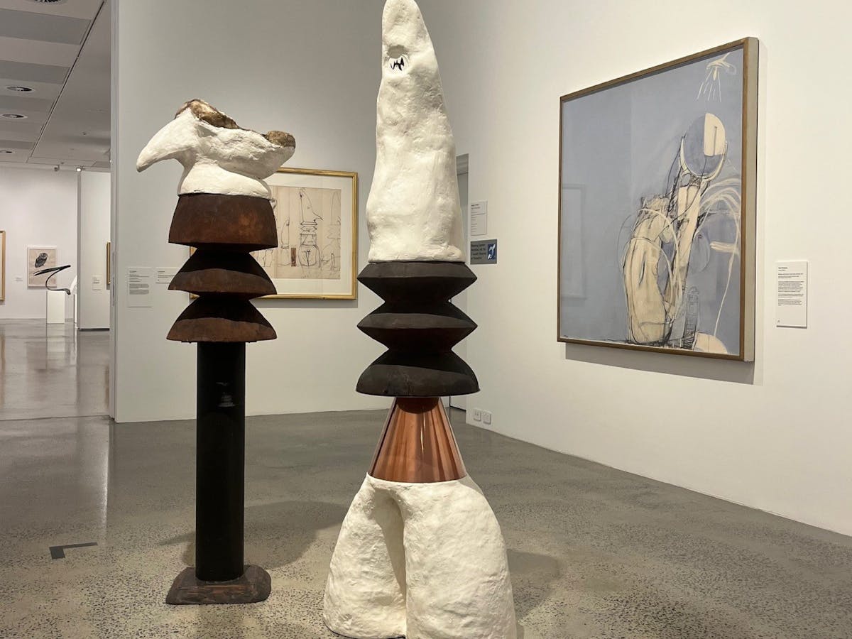 Exhibition view 'Brett Whiteley: Inside the Studio', Orange Regional Gallery, 22 March - 9 June