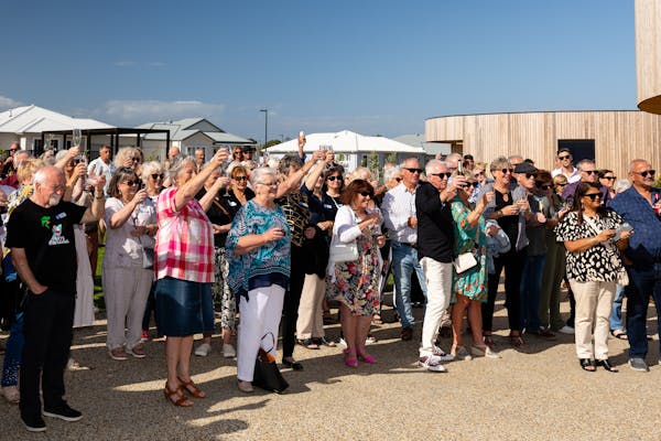 Shaynna Blaze at Lifestyle Phillip Island Clubhouse Launch