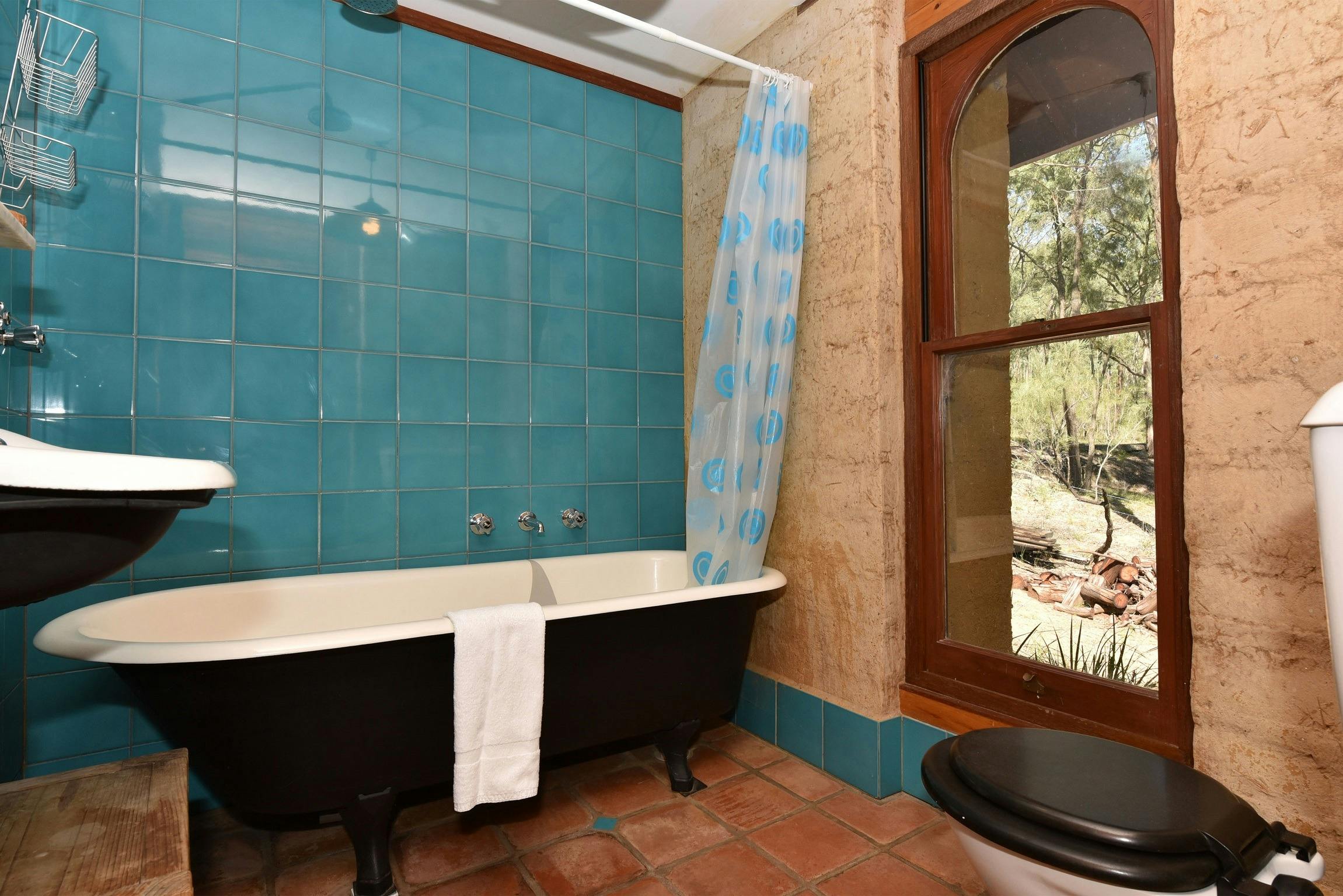 The bathroom