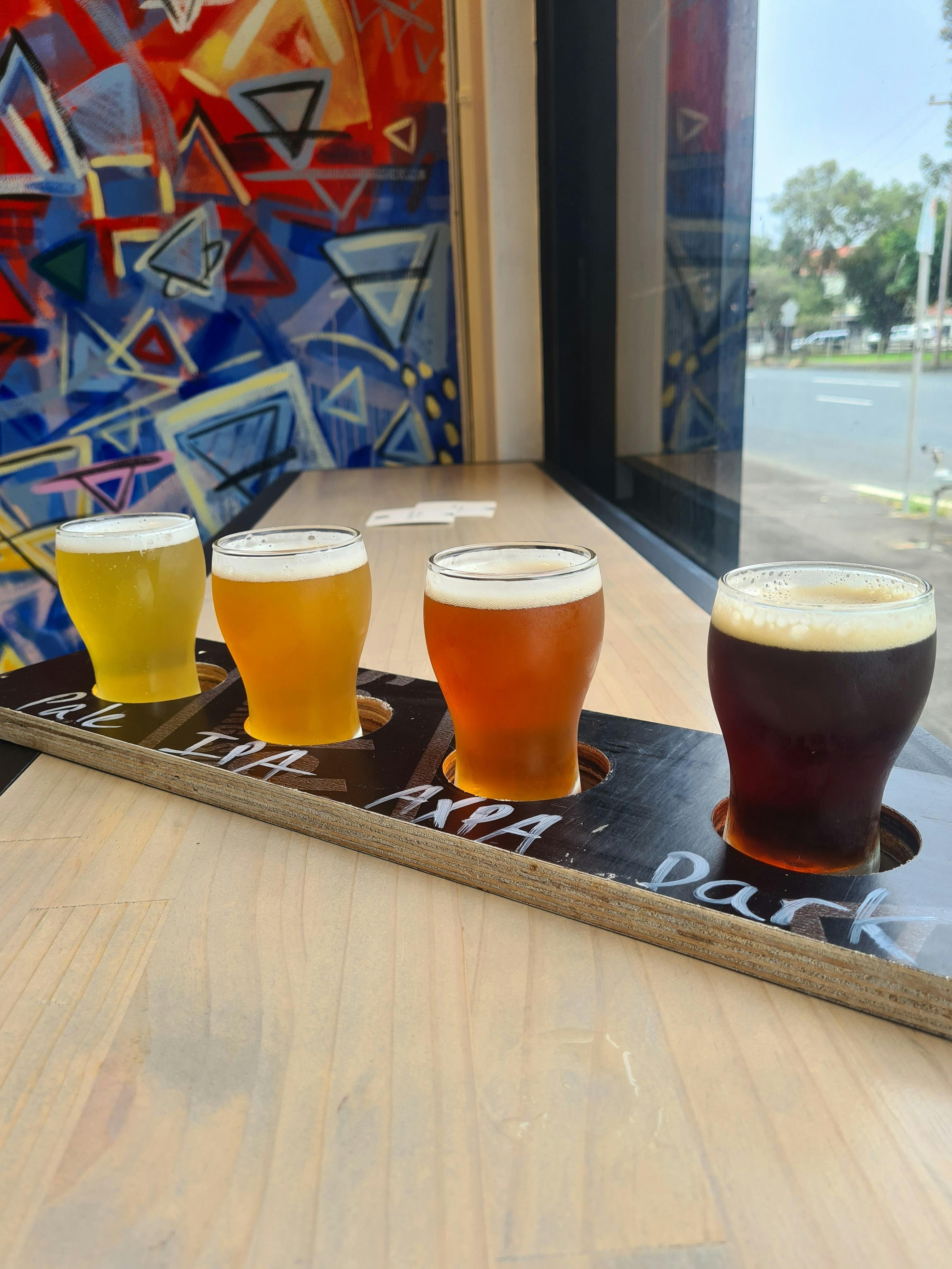 Tasting flight