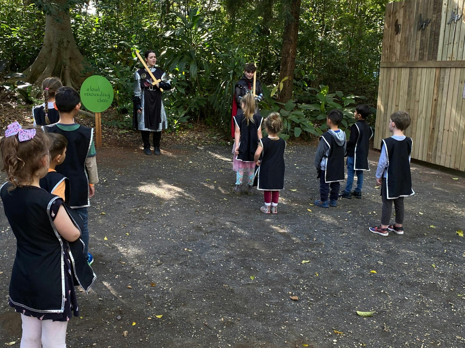 Knight School at The Ginger Factory, Yandina, Sunshine Coast QLD.