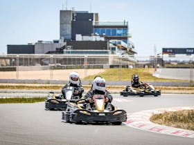 Karting at The Bend Kartdrome