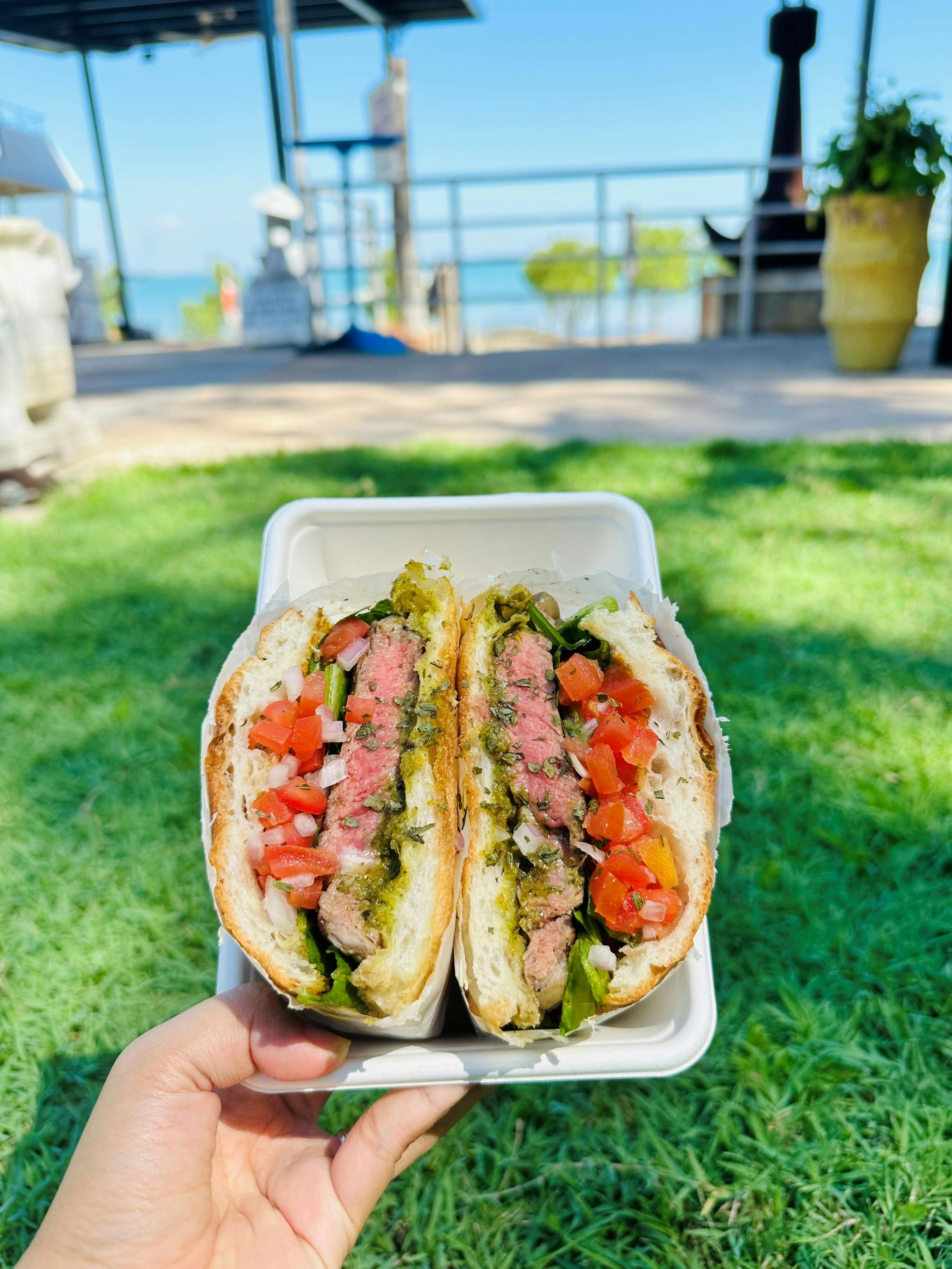 Steak Focaccia