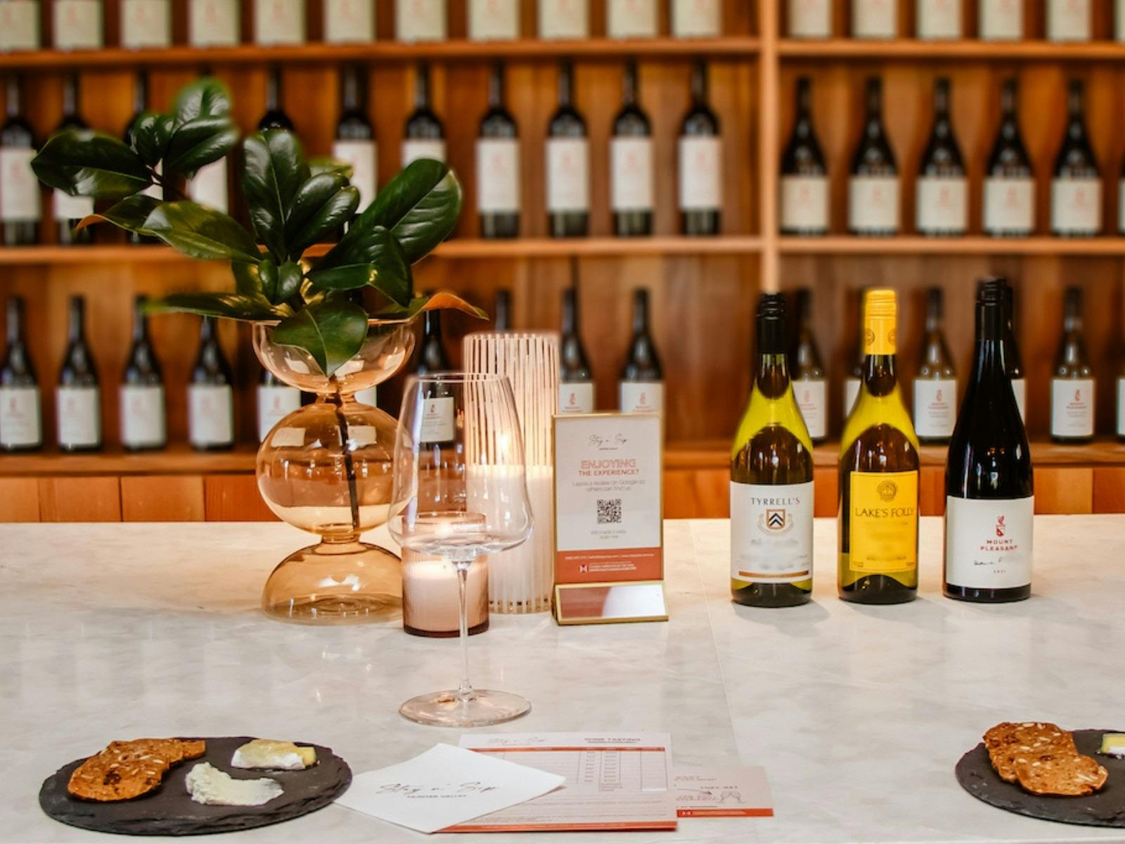 Iconic Wines of the Hunter Valley arranged for a wine tasting experience.