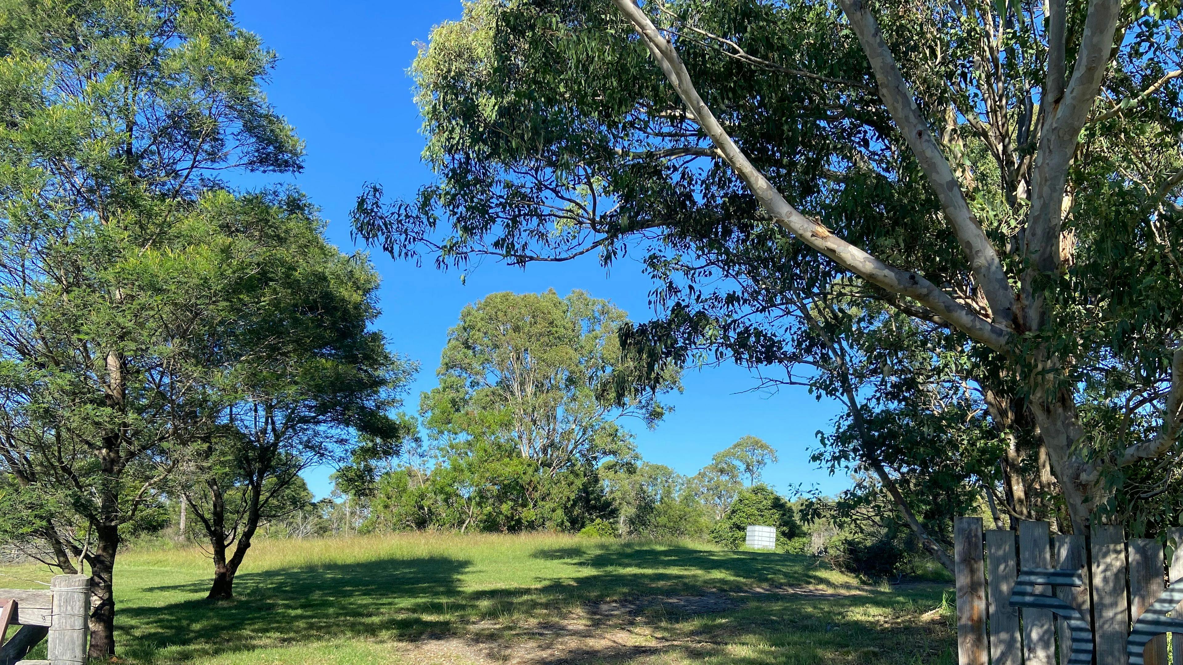 Entry to Wattle Hill Camp