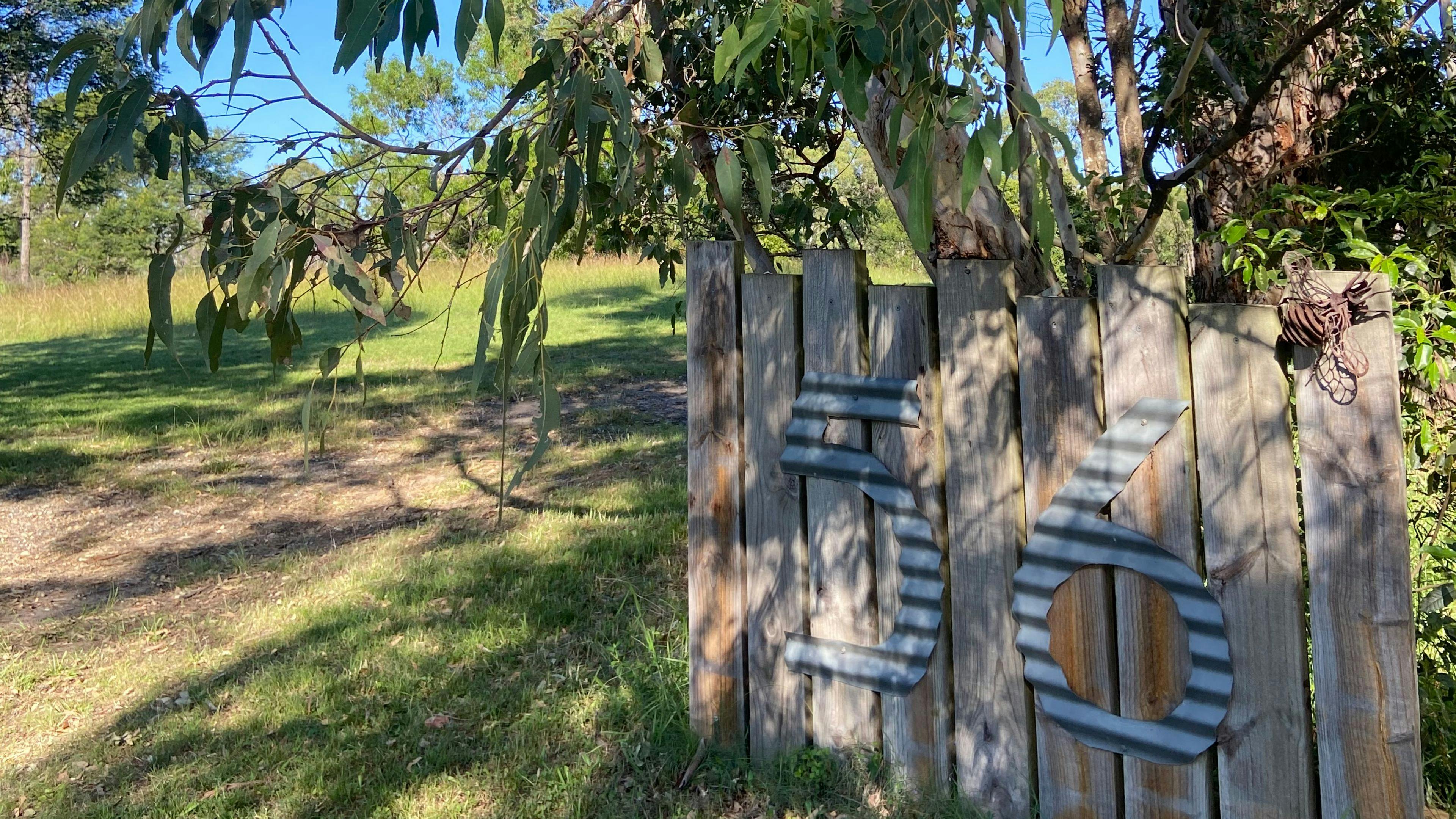 Entry to Wattle Hill Camp