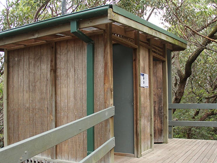Toilet facilities at southern picnic area, Aragunnu region, Mimosa Rocks National Park. Photo: John