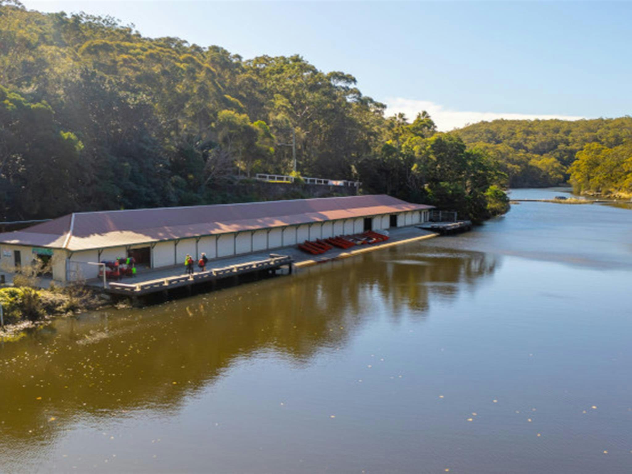 Audley boatshed
