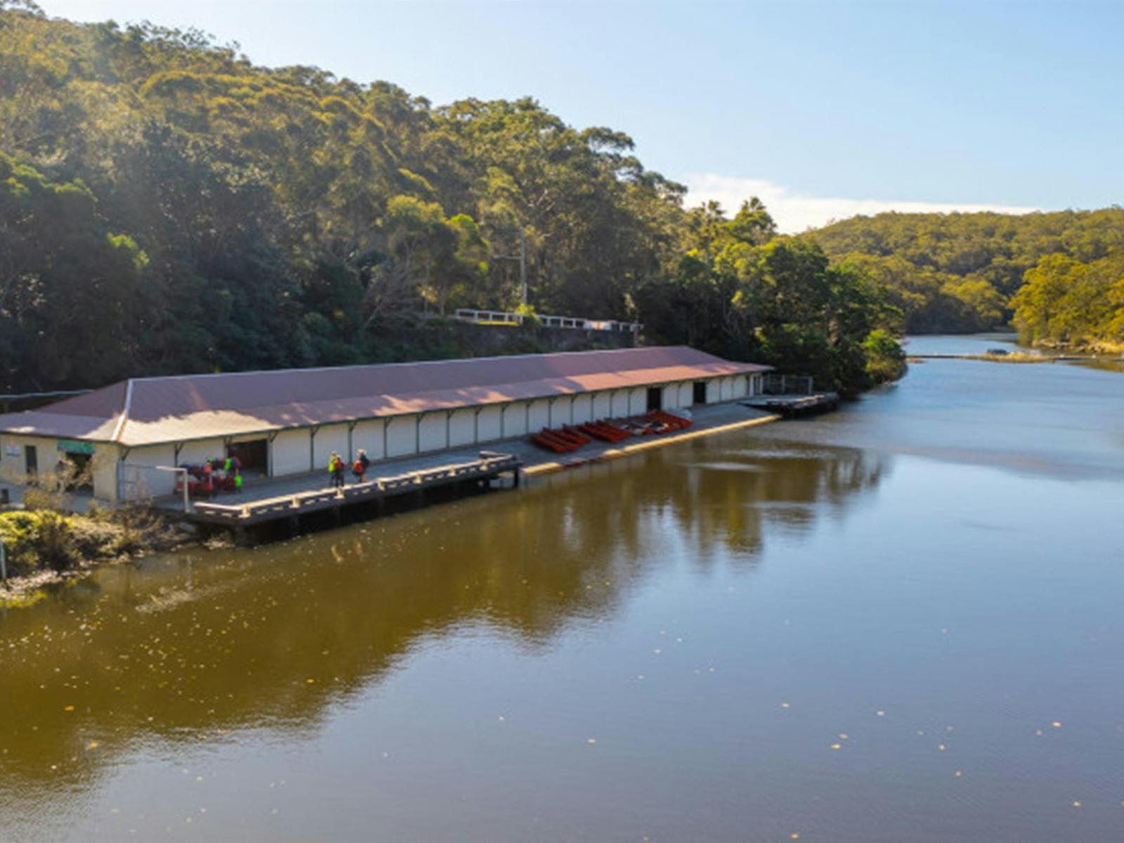 Audley Boatshed Royal National Park. Photo: Andrew Elliot © DPE
