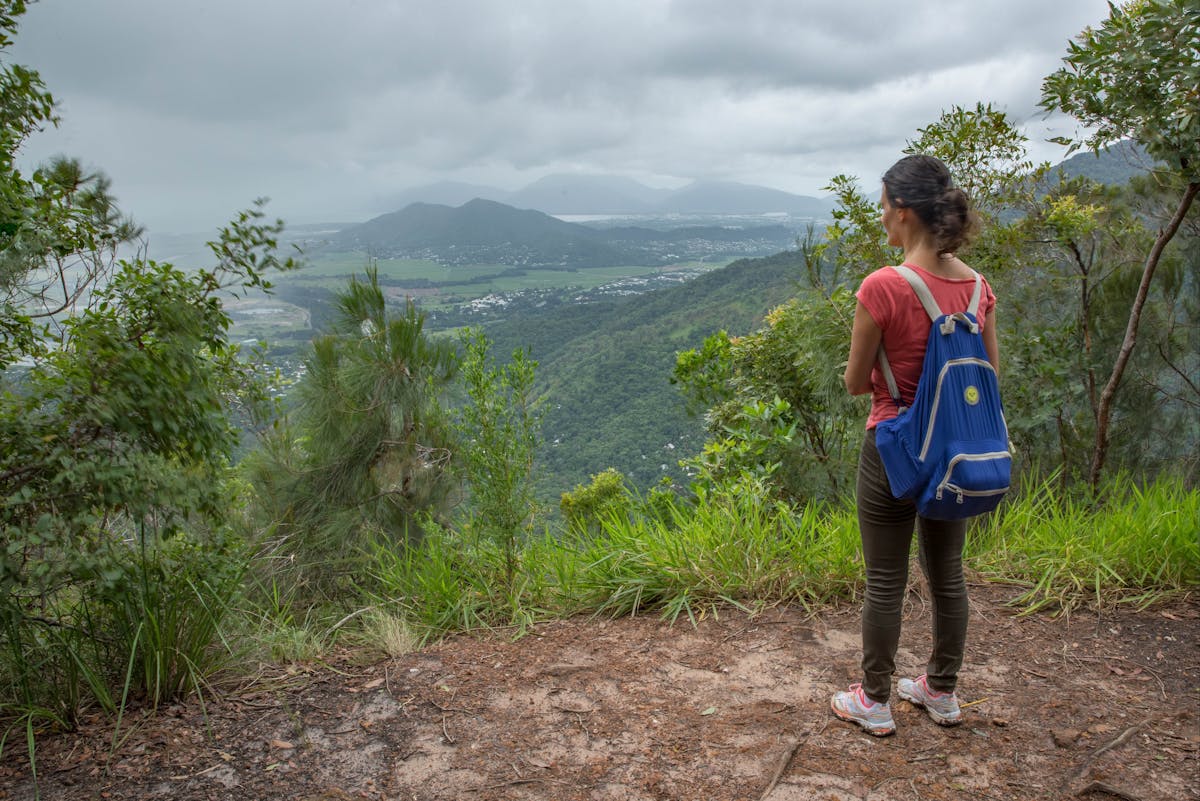 View over Cairns from Glacier Rock, Barron Gorge National Park.