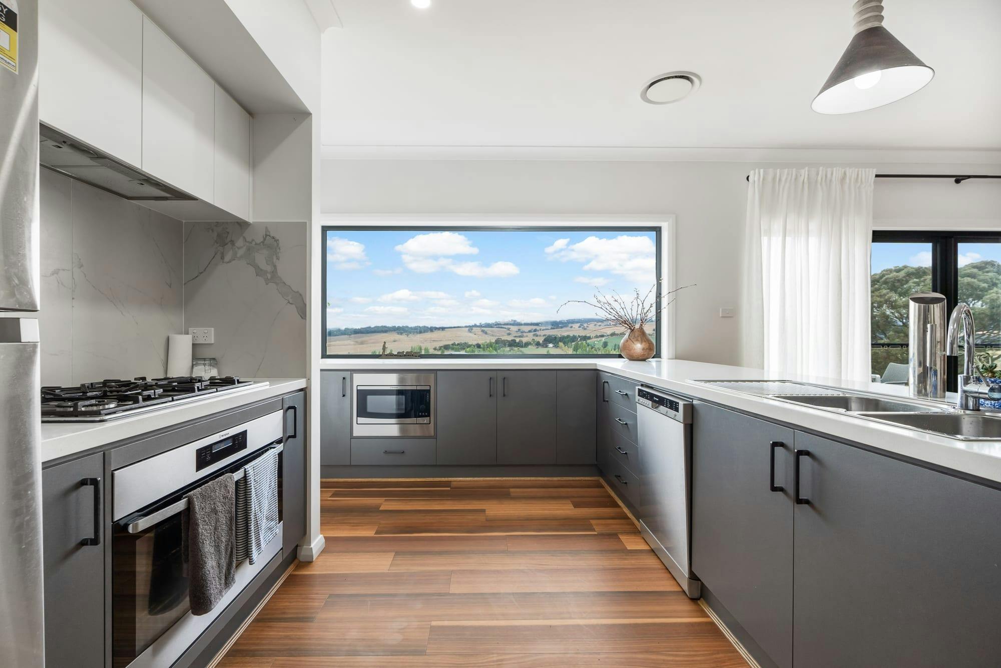Huge kitchen at Wonderful Winder airbnb