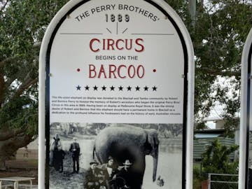 Perry Bros Circus Elephant