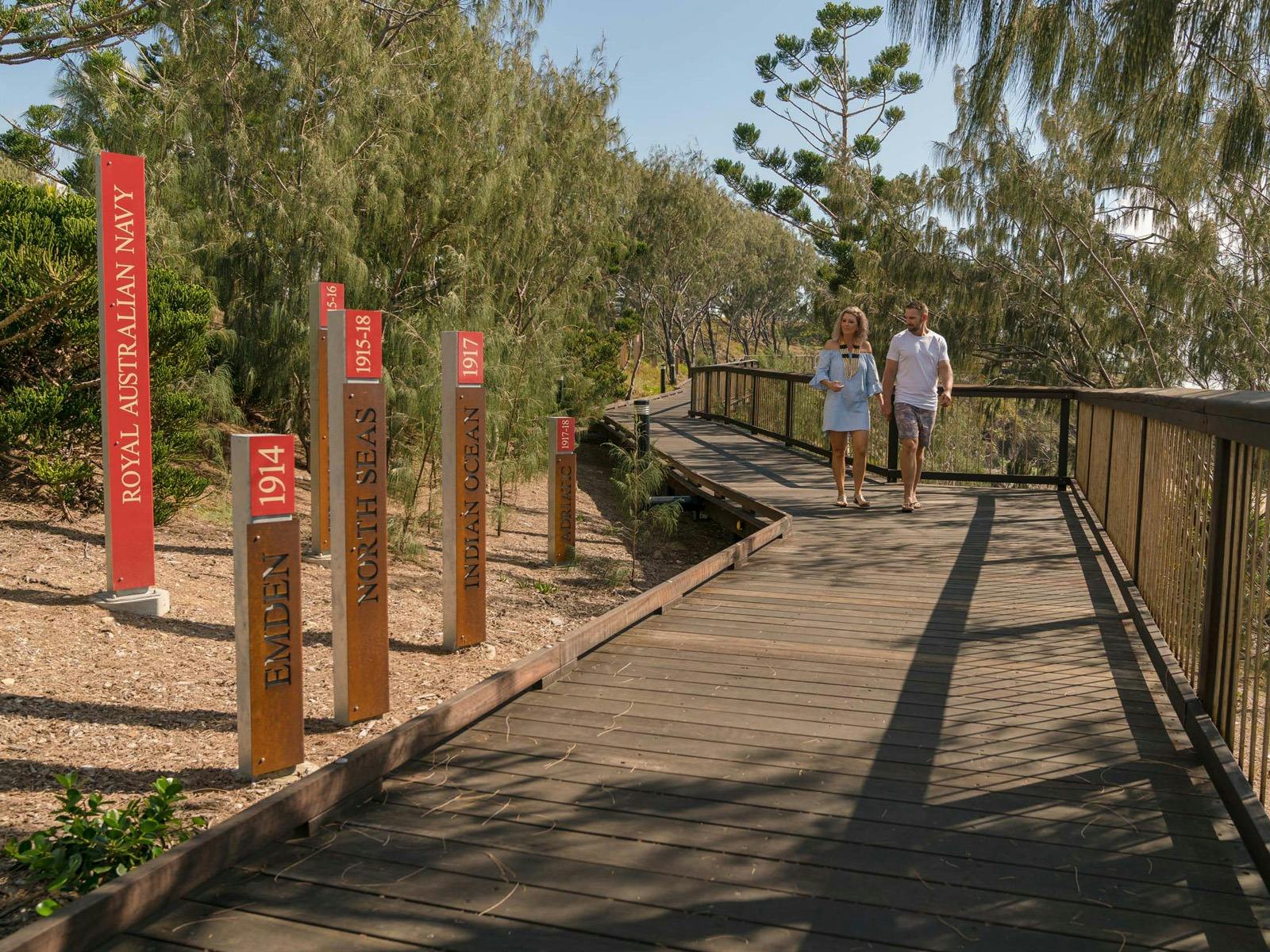 The Centenary of ANZAC Memorial Walk