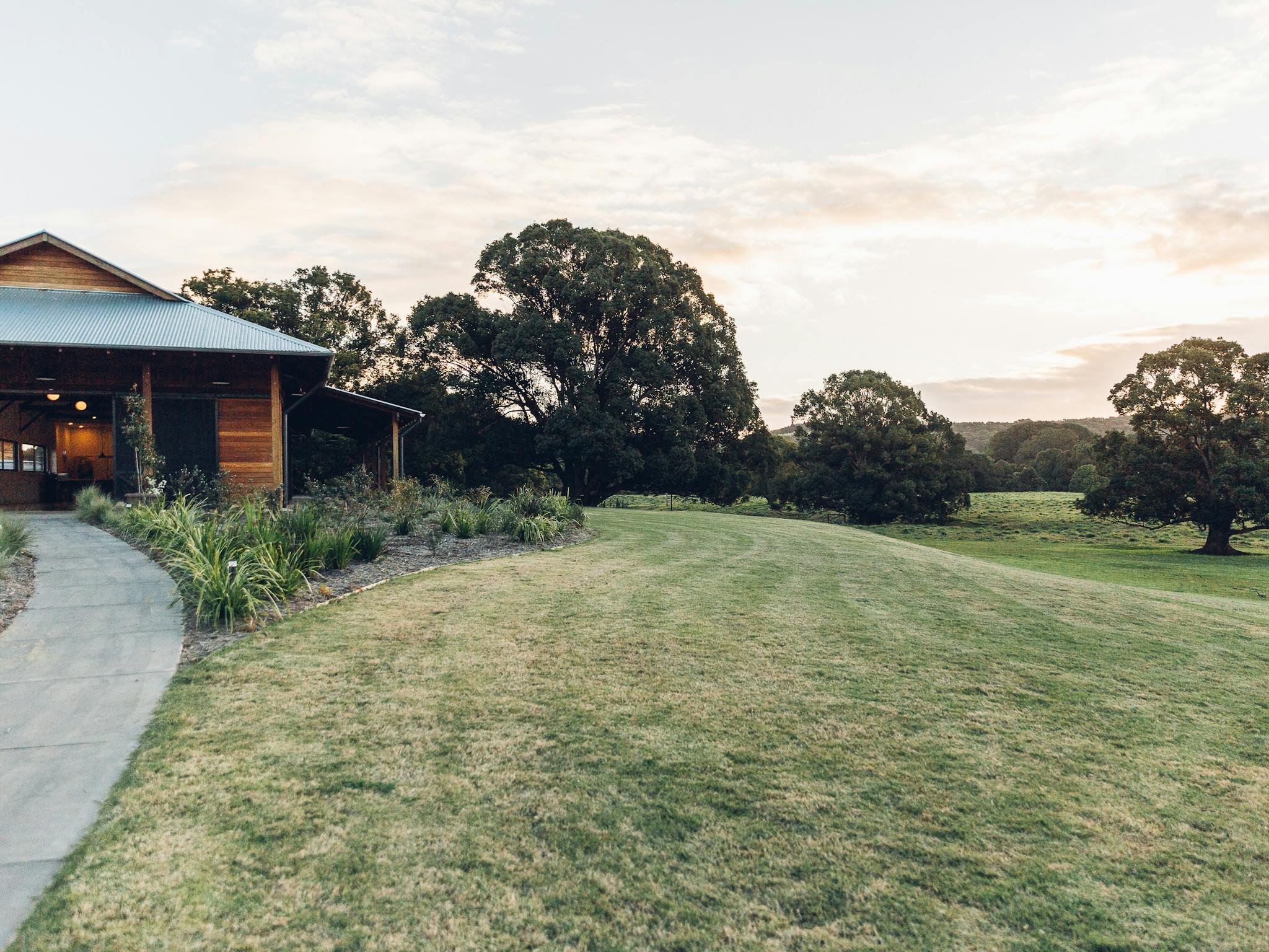 Architecturally-designed barn with stunning pastoral views