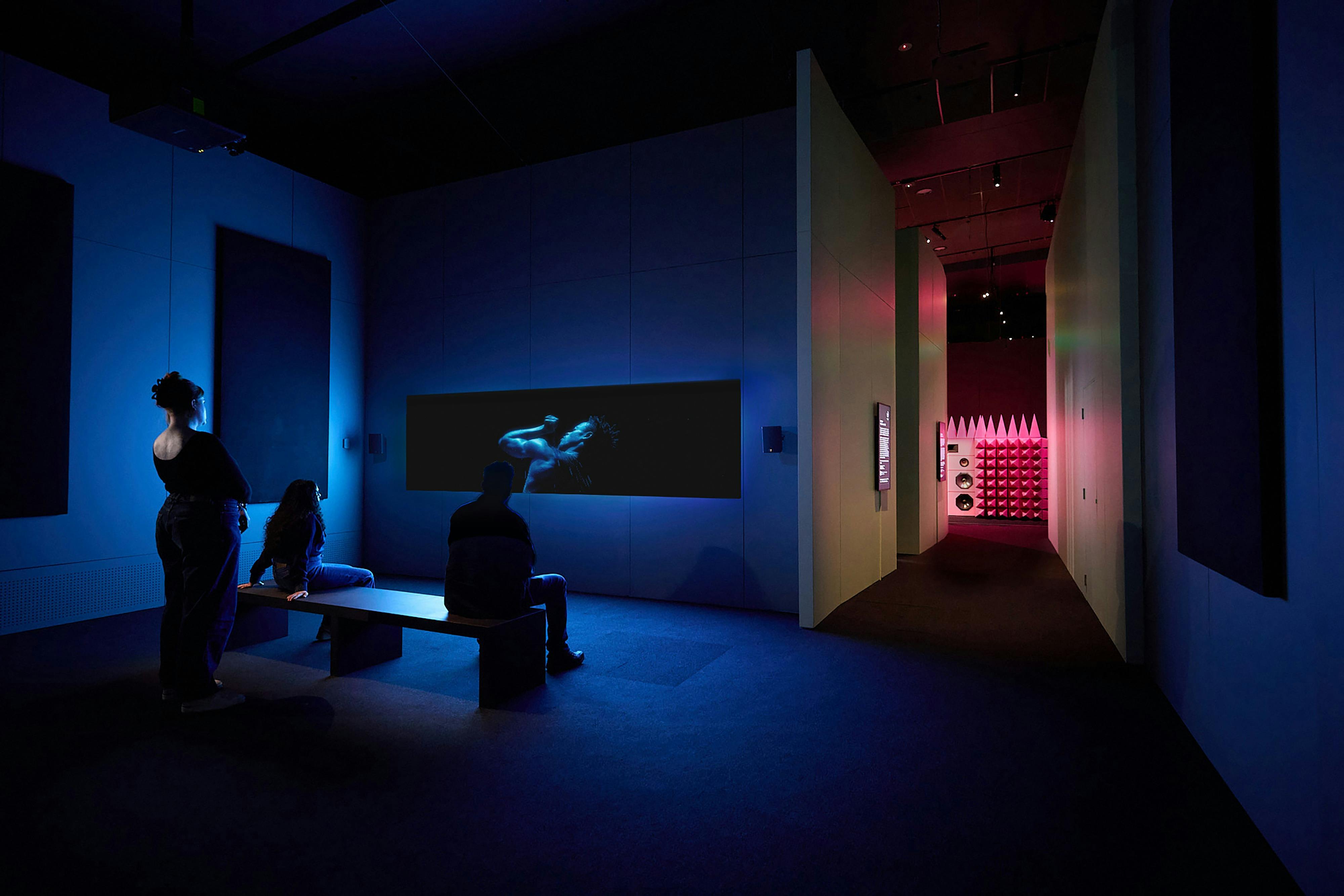 Artwork in exhibition