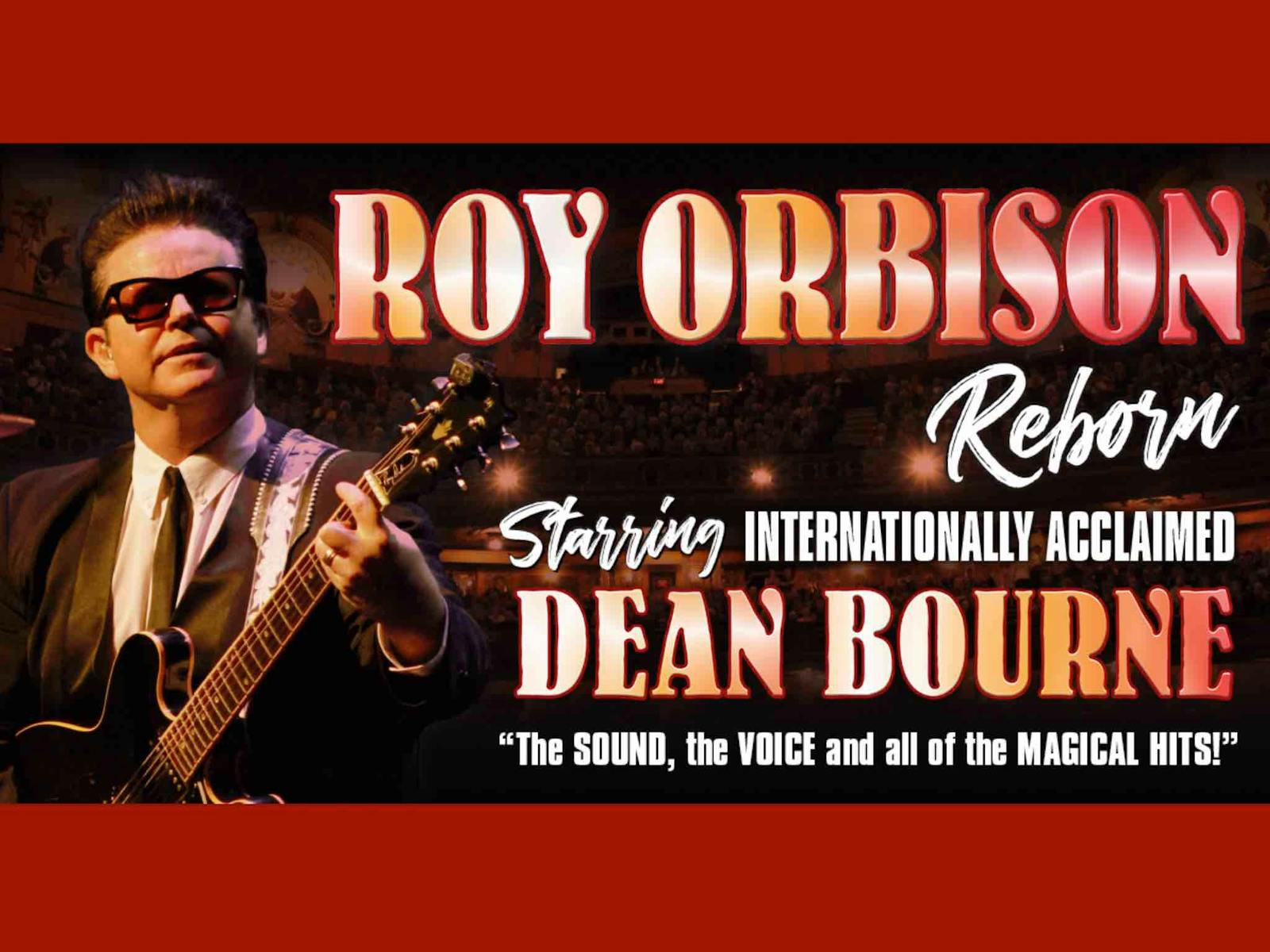 Image for Roy Orbison Reborn starring Dean Bourne at New Lambton