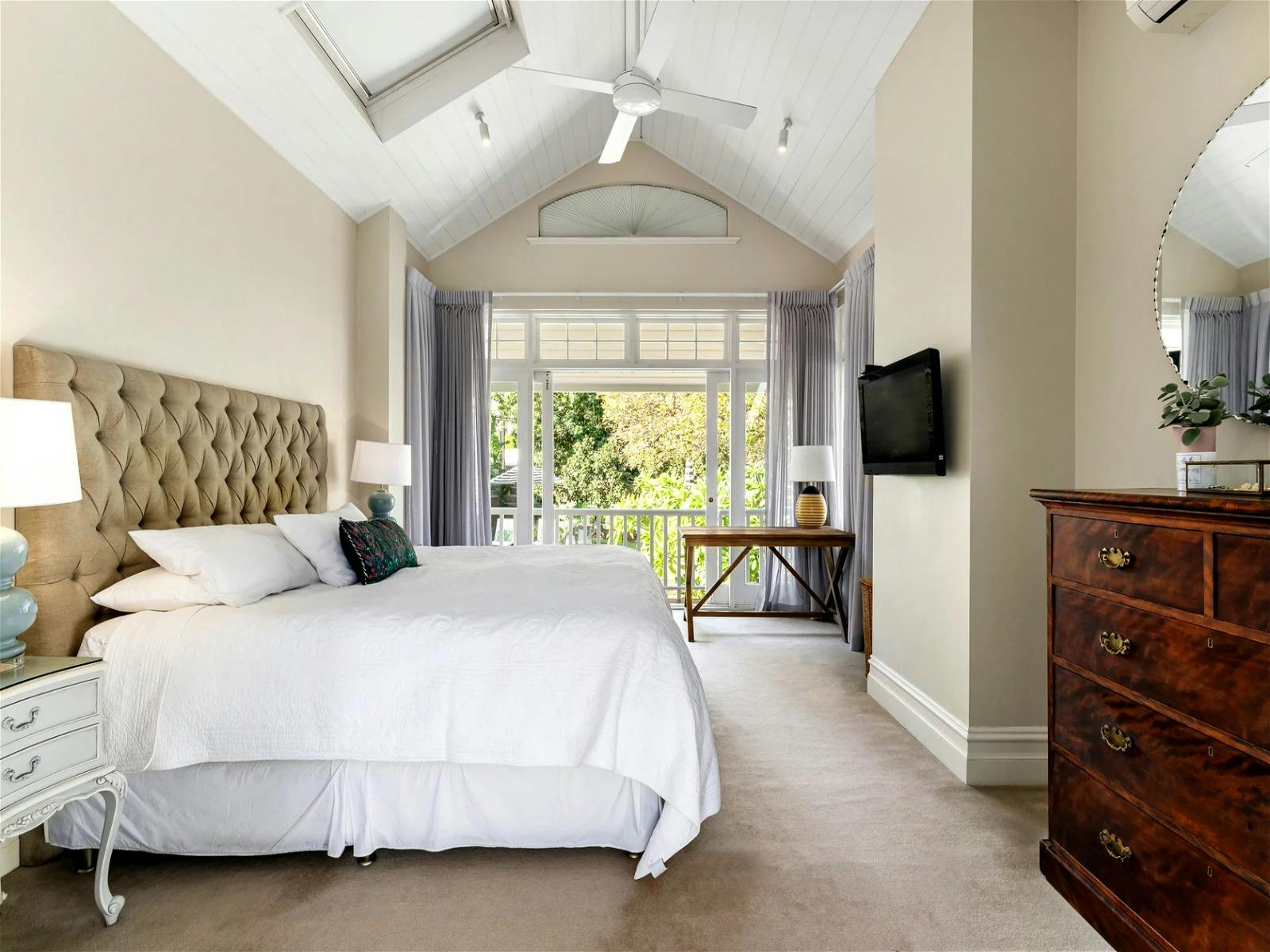 wake up to birdsong as you enjoy your morning brew on the balcony