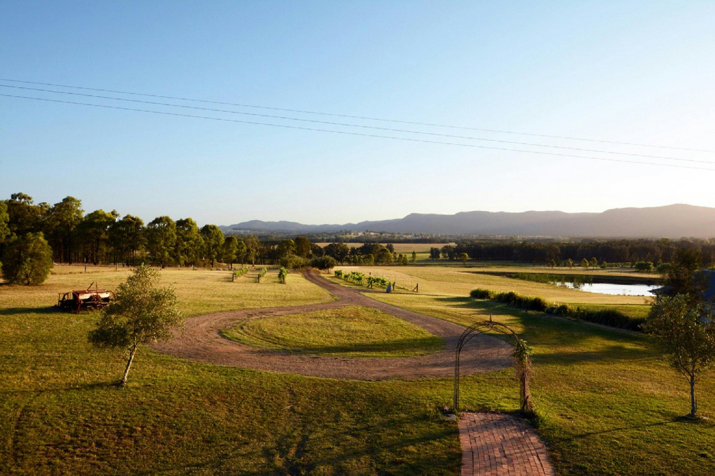 在銀泉小屋欣賞美景