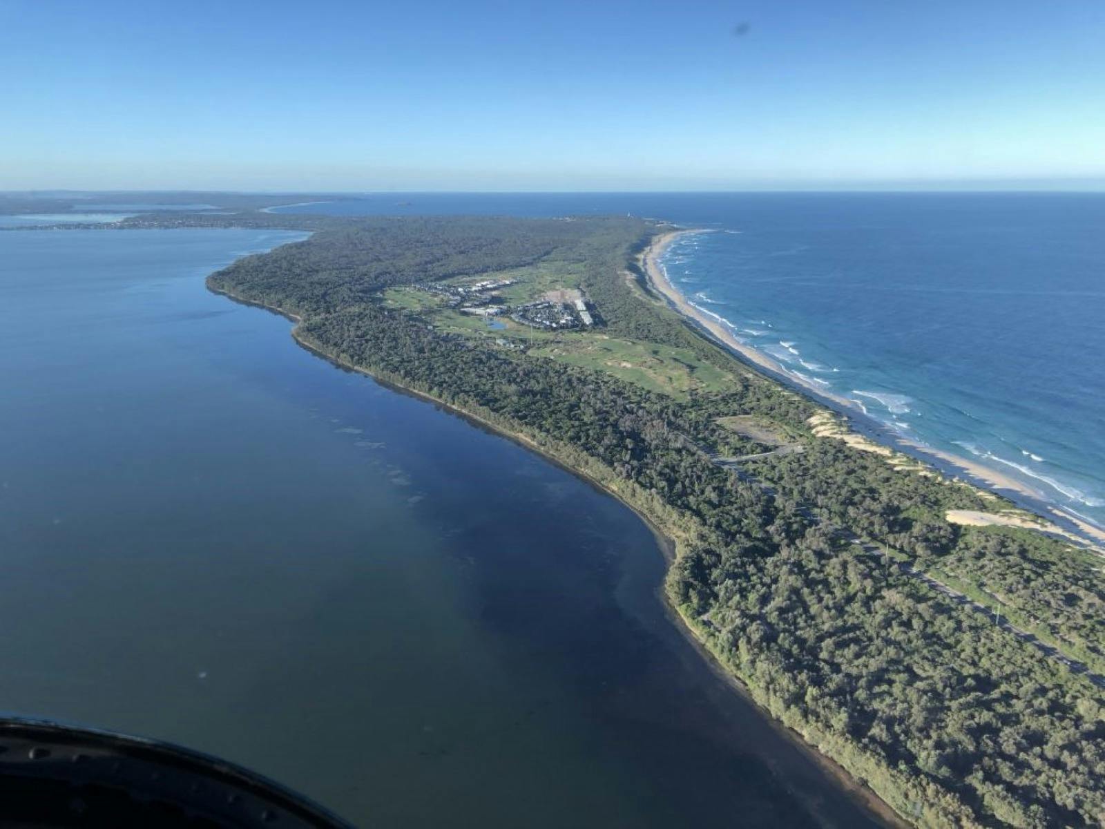 30 Minute Newcastle/Central Coast Helicopter Flight
