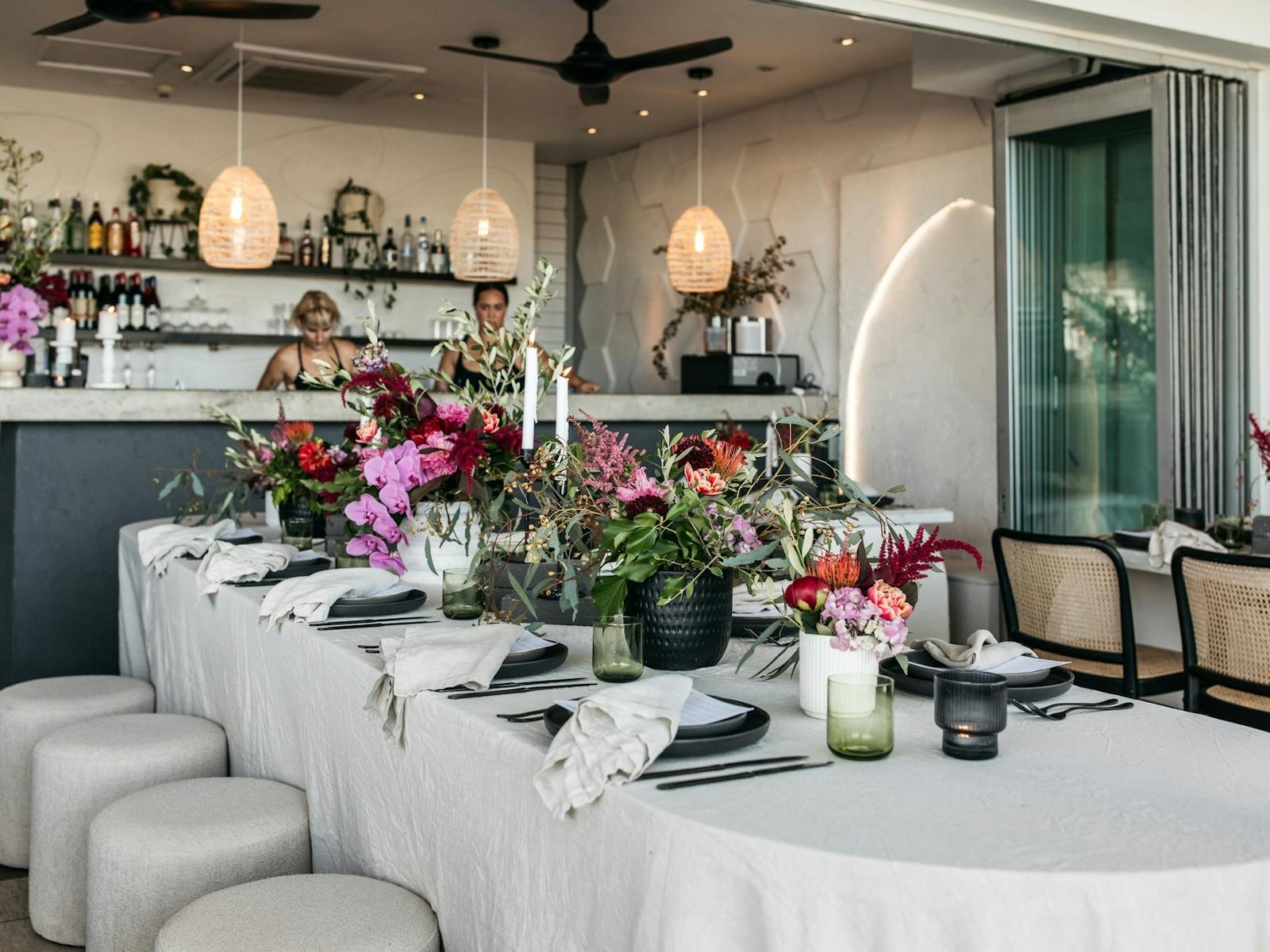 Inside Baraka Restaurant