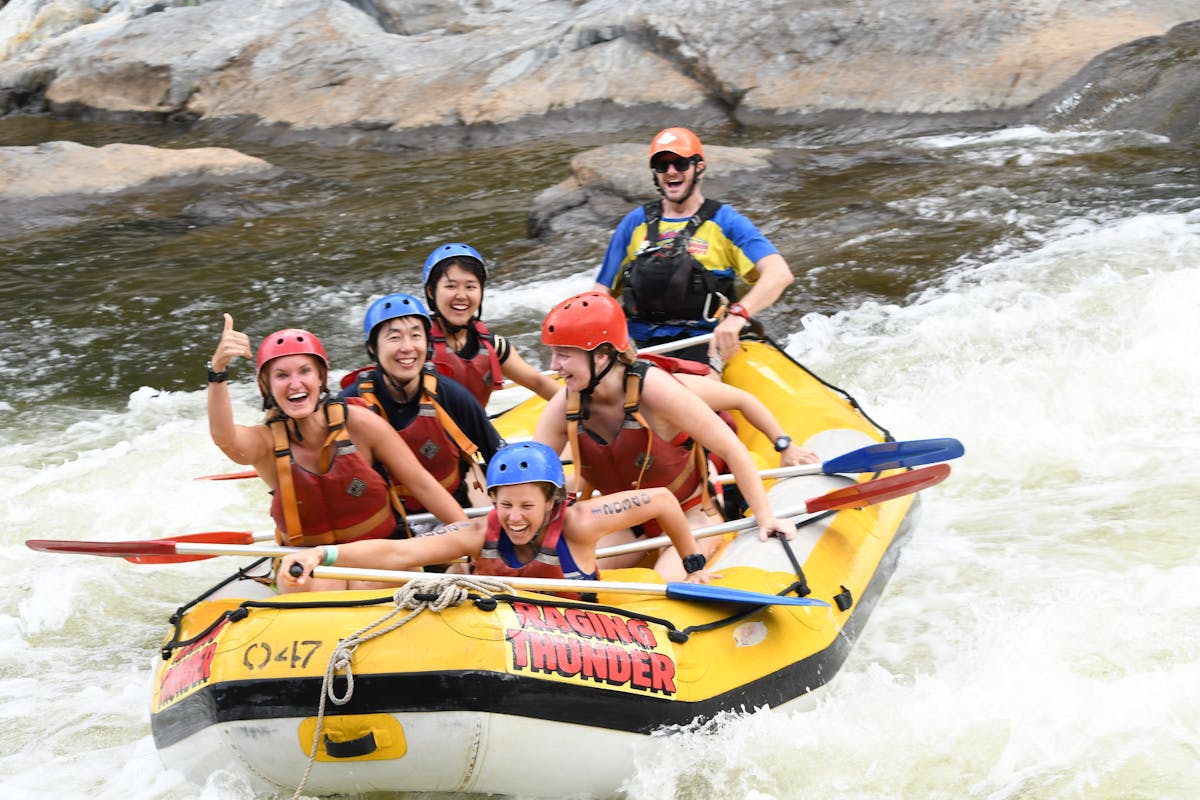 Only 20 minutes from Cairns & great for first time rafters or those short on time!