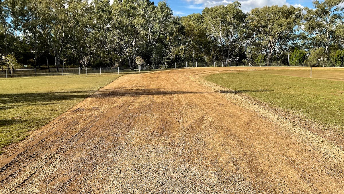 CMCA RV Park Dalby driveway