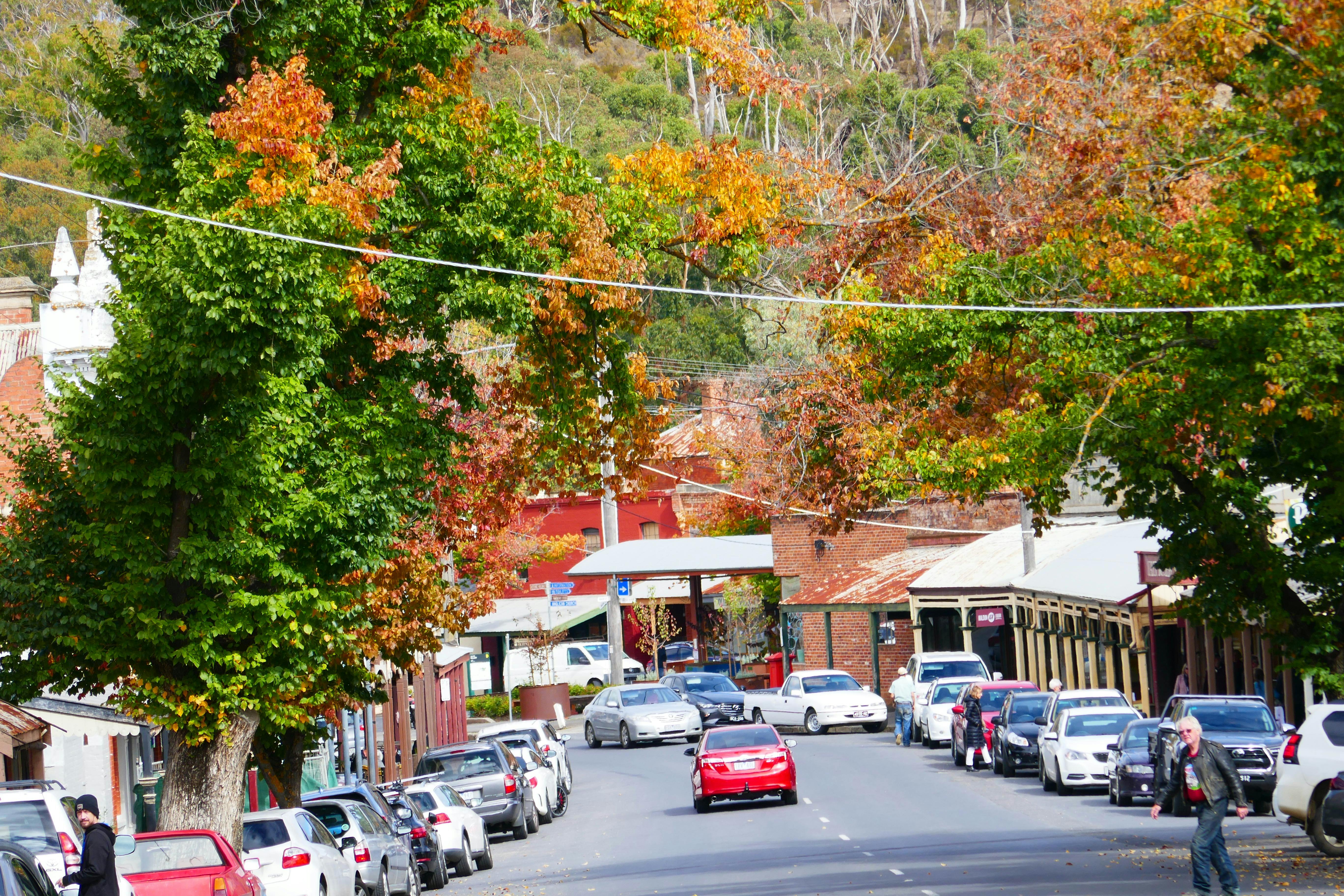Maldon - well preserved gold-town