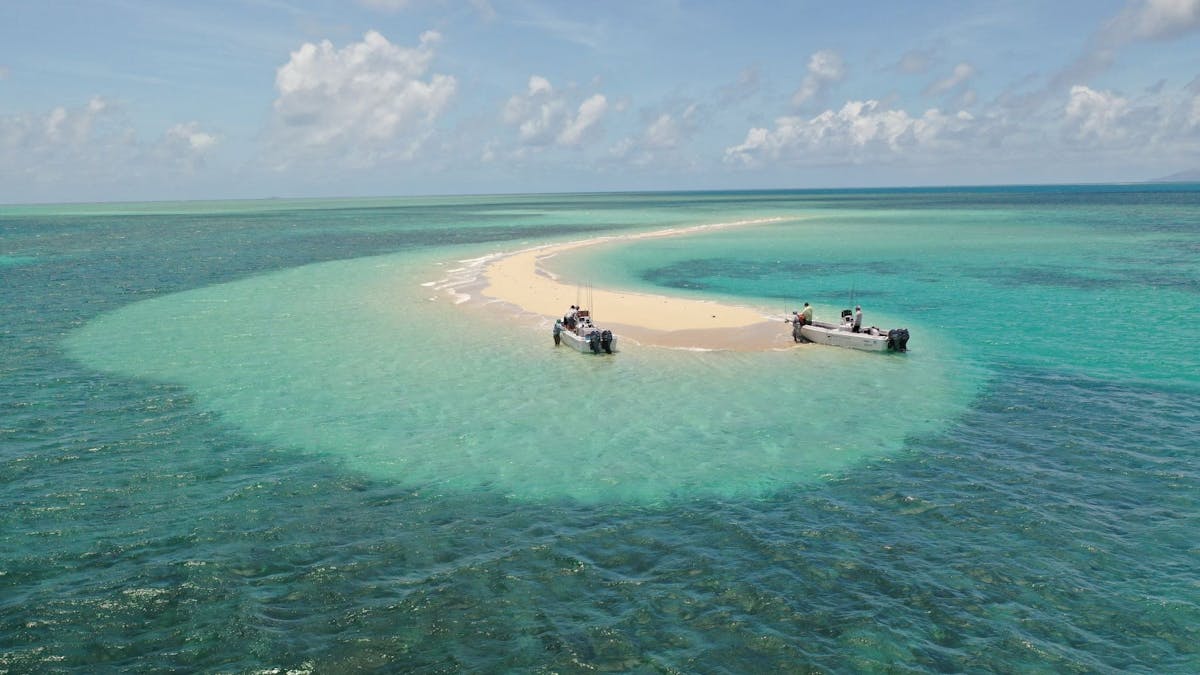 Two boats beached Two boats beached