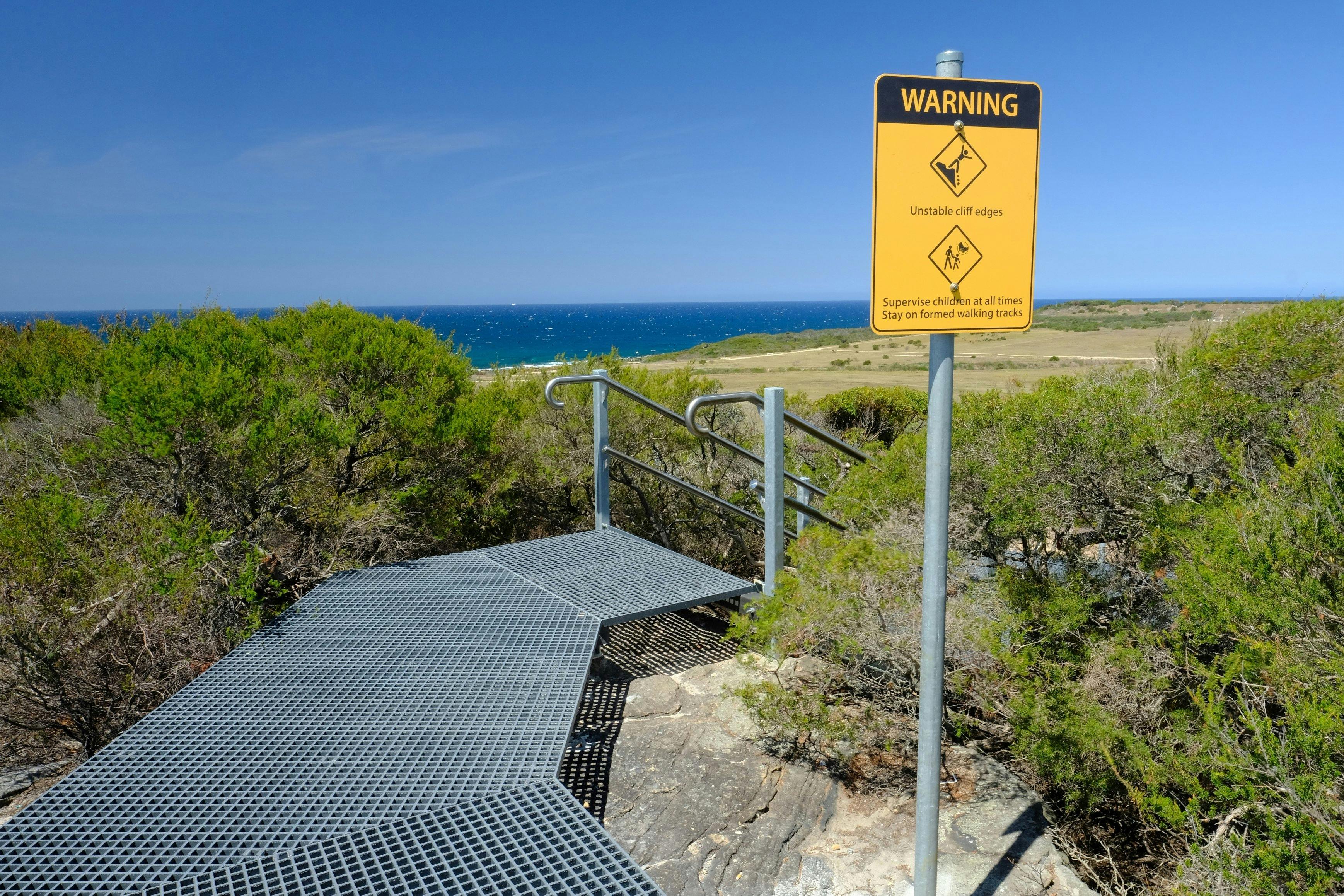 Malabar Headland National Park Western Escarpment Walking Track. Credit: OEH NSW