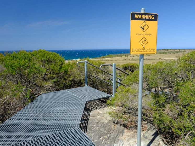 Malabar Headland National Park Western Escarpment Walking Track. Credit: OEH NSW