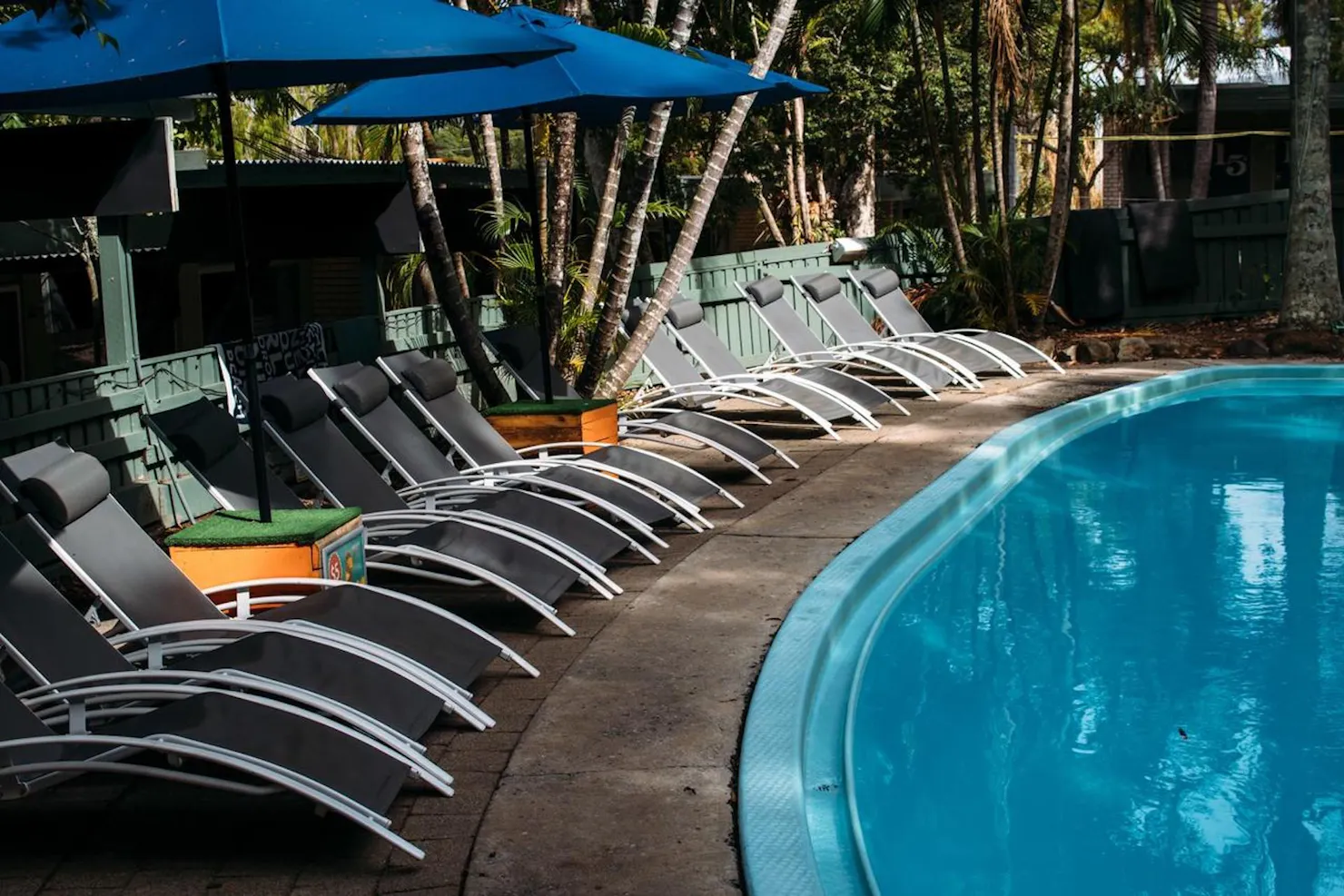 Pool lounges