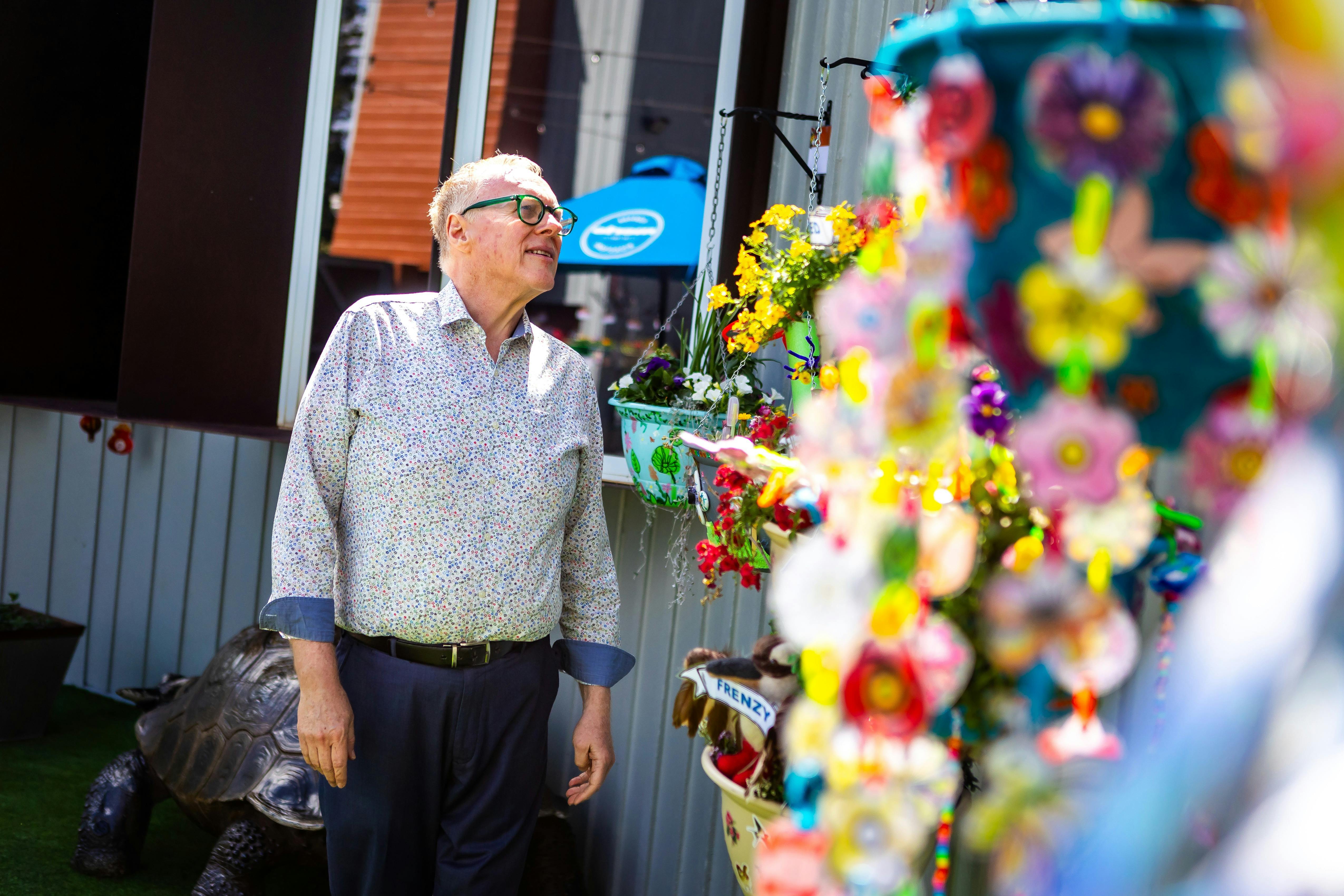 Hanging Basket Display