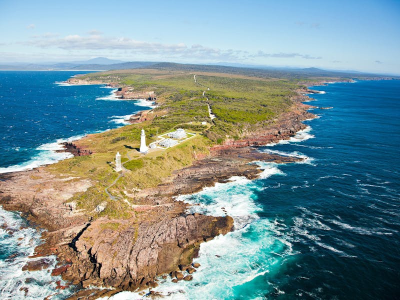 Green Cape from the air