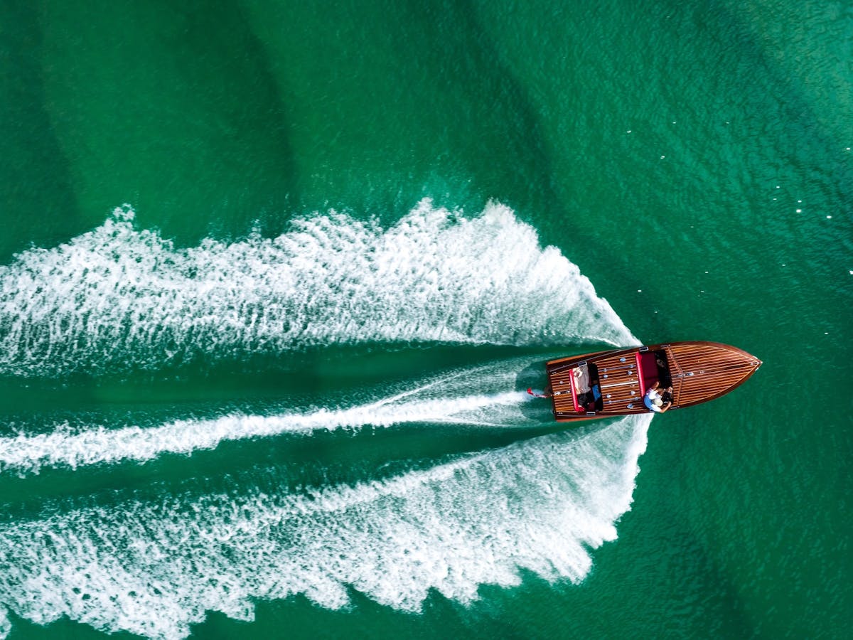 Drone Boat Photo
