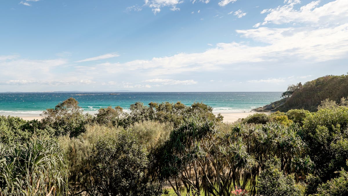 Cylinder Beach views from Claytons 1
