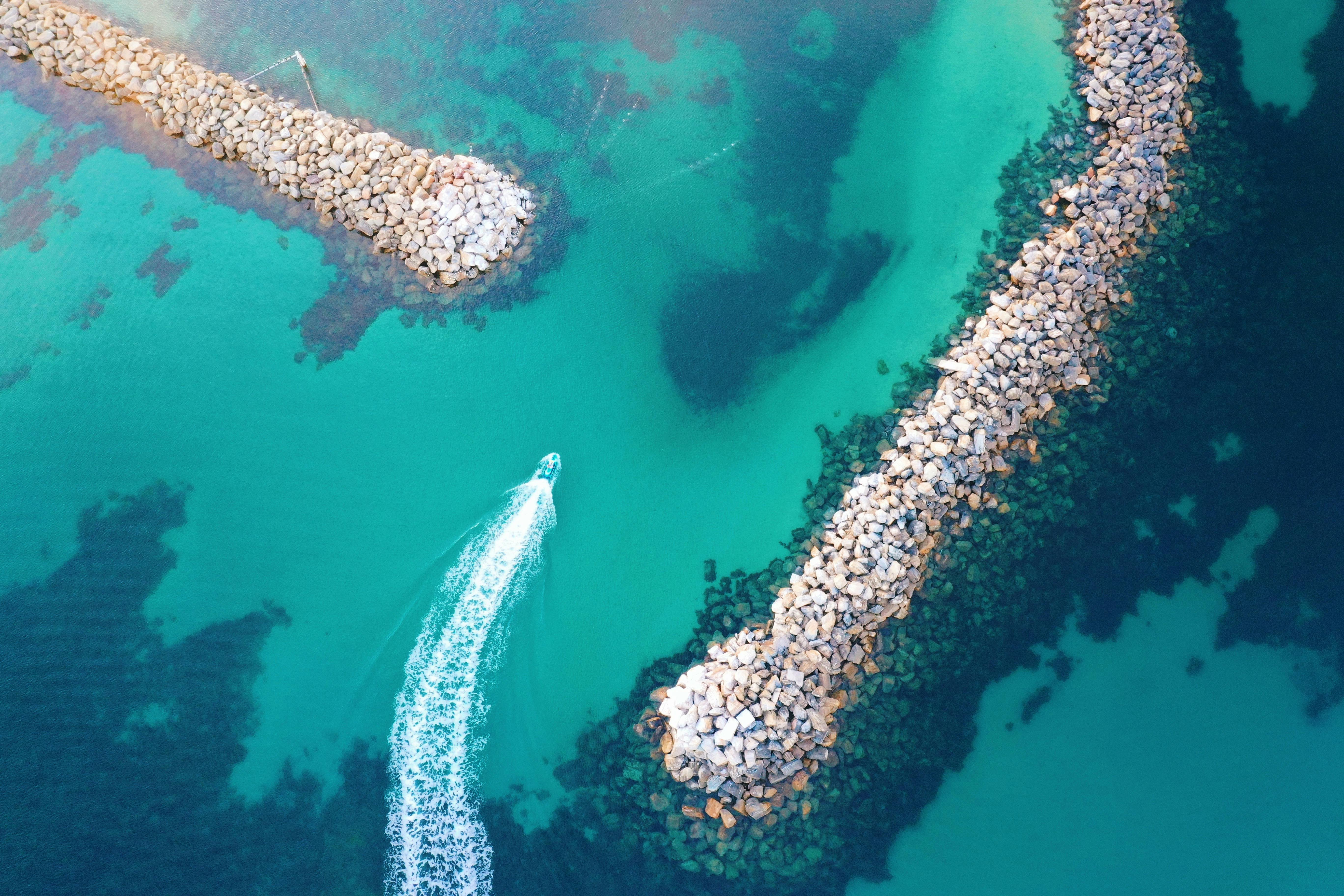 View from above an Adelaide Jetski Adventure