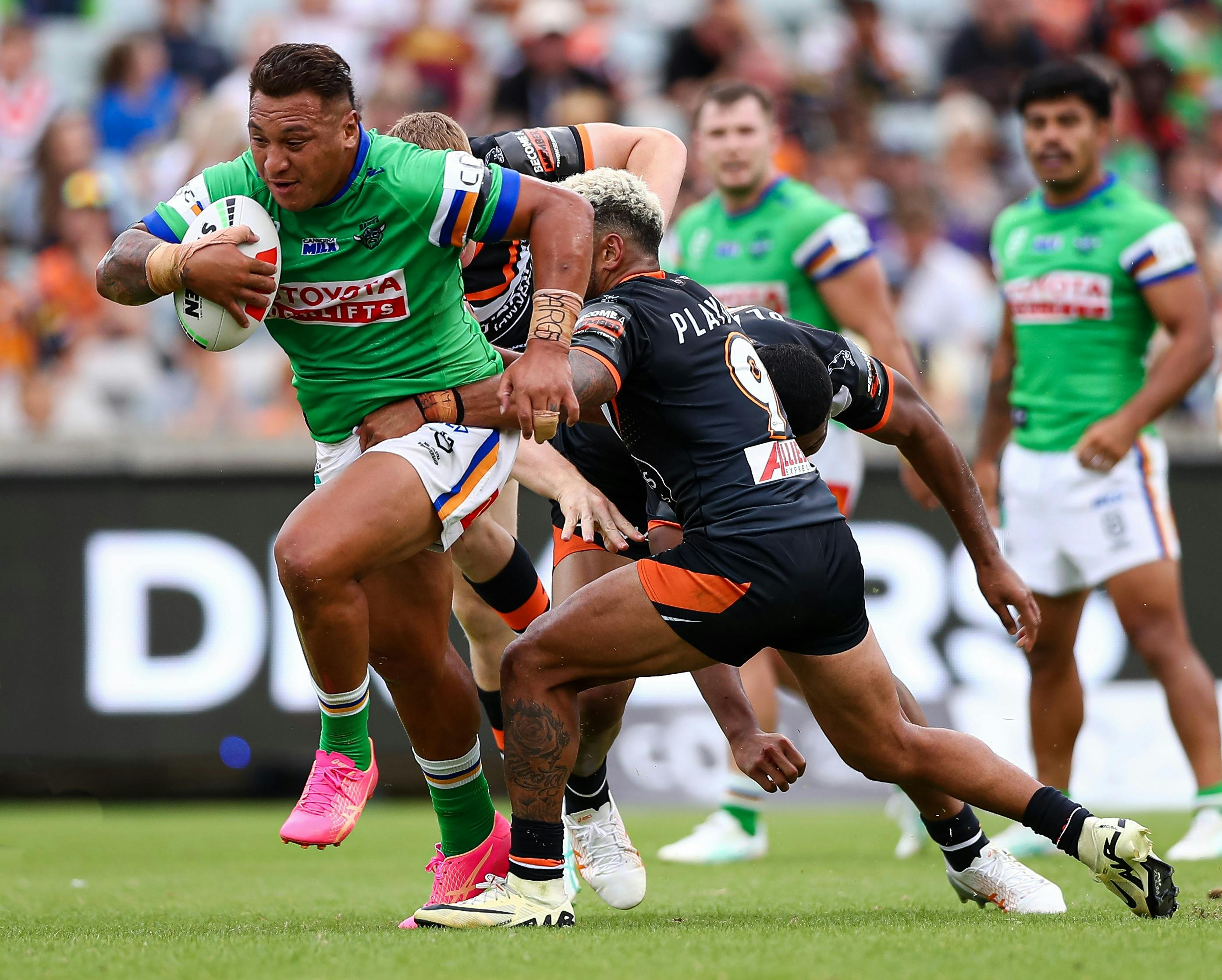 Raiders v Tigers - NRL Round 26