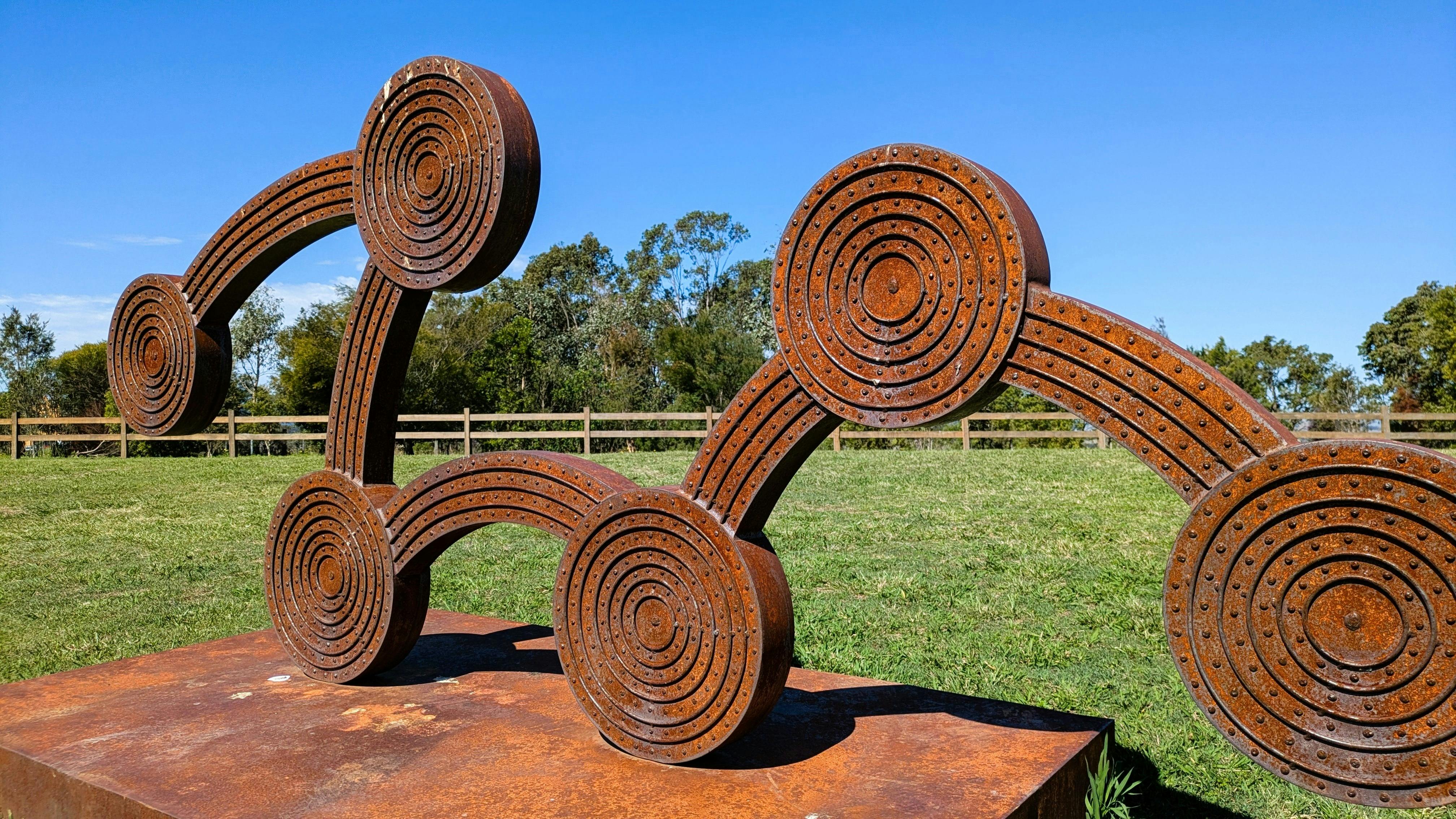 Campsites Sculpture by Tarisse King