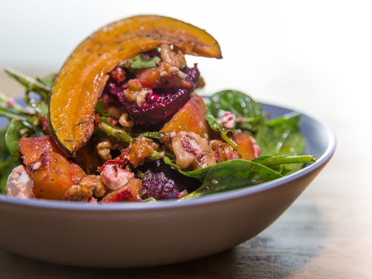 Roast Pumpkin & Beetroot Salad