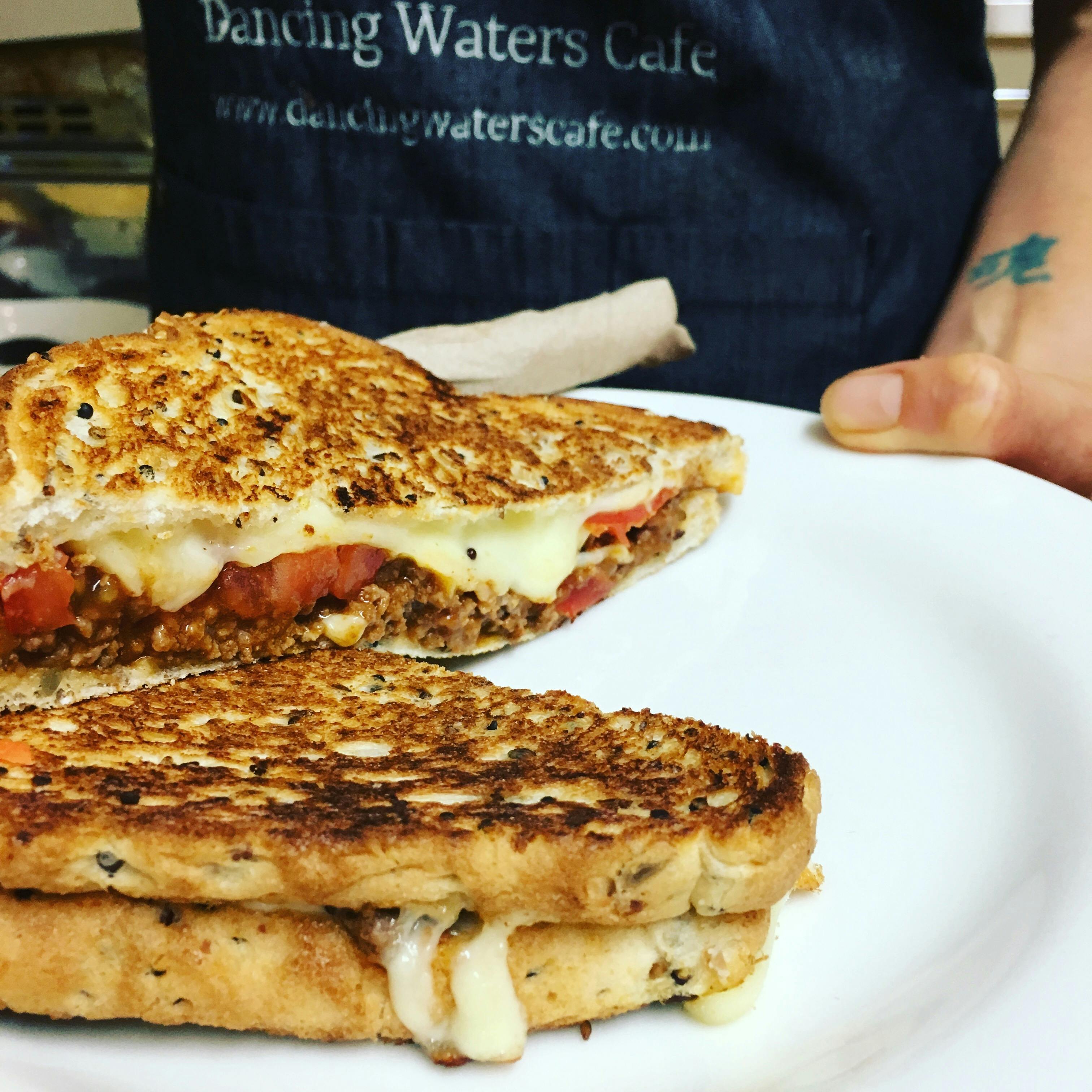 Mince toastie