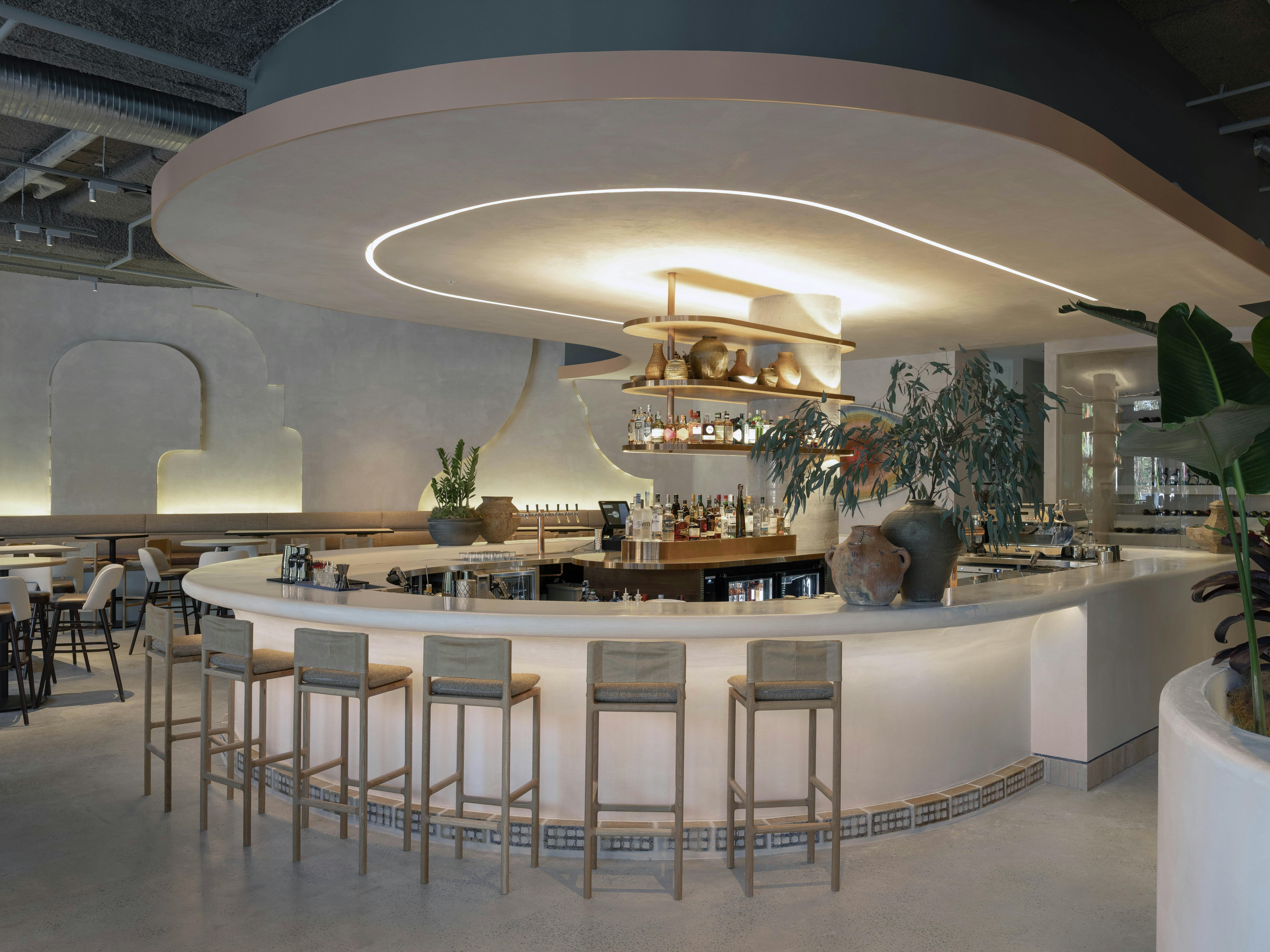 Bar area at Hurricane's Grill & Bar Cronulla Beach